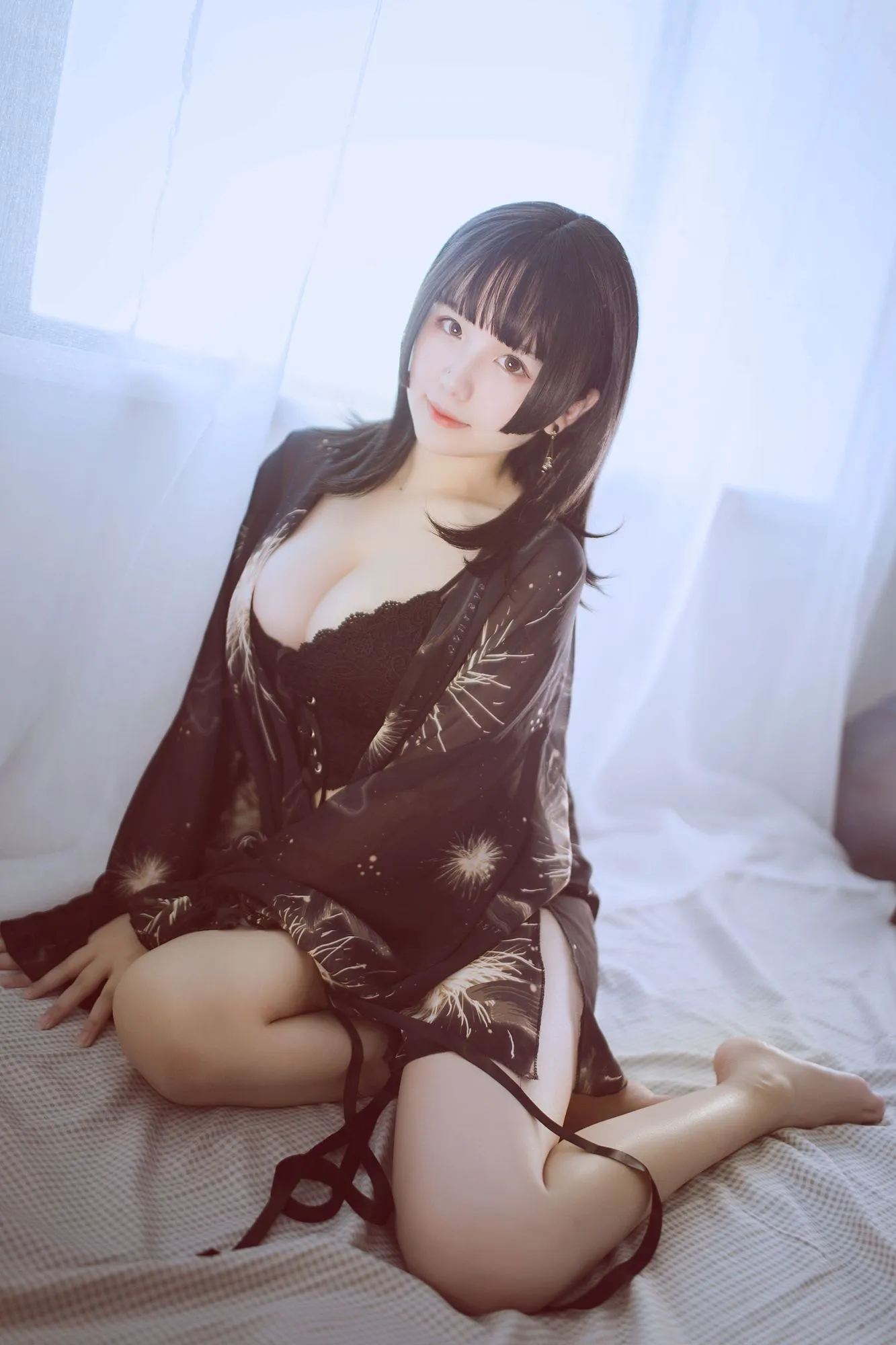 图片[2]-No.015-黑色吊带 [23P]-coswz-cos王者