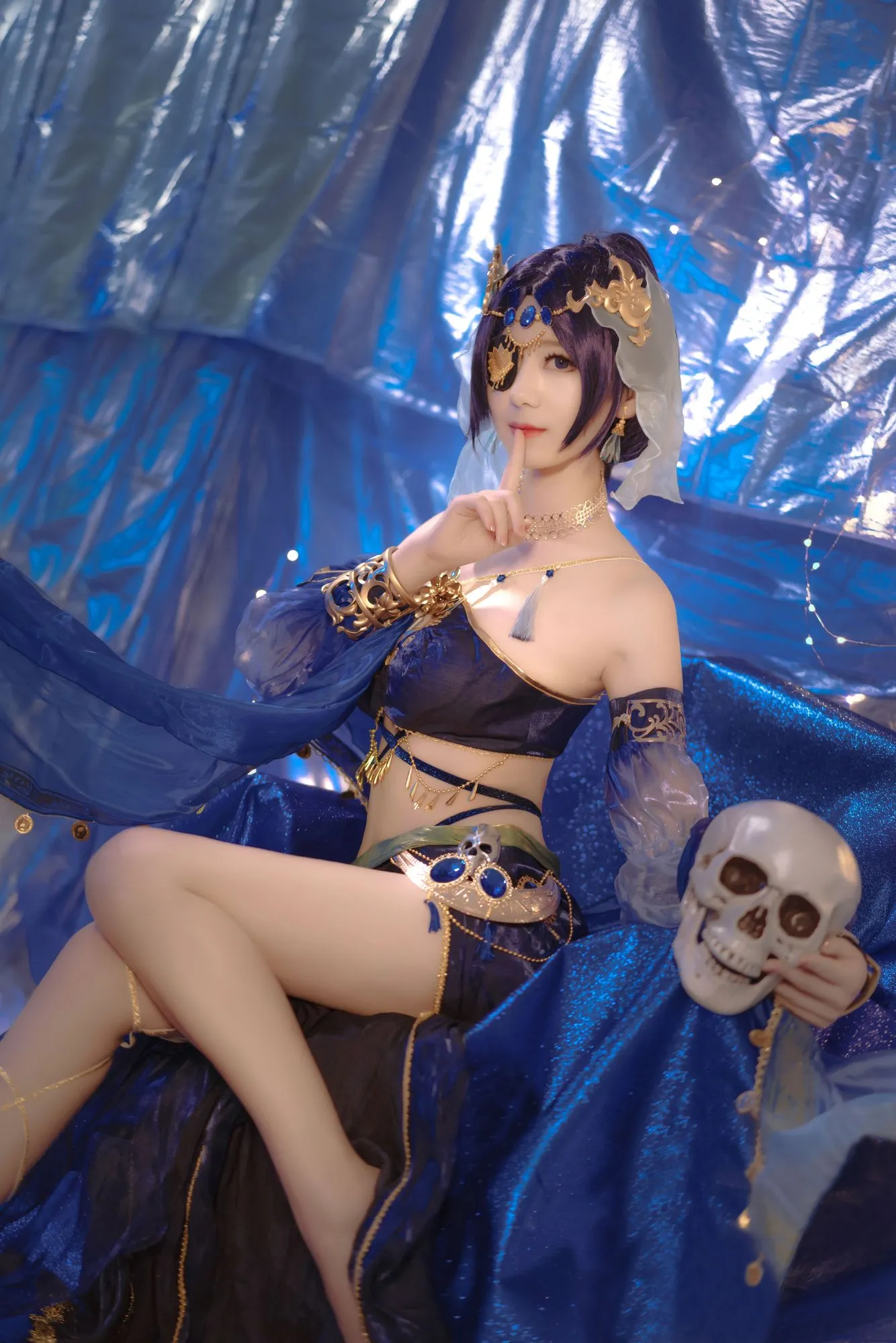 图片[3]-No.016-蓝色魅影 [11P]-coswz-cos王者