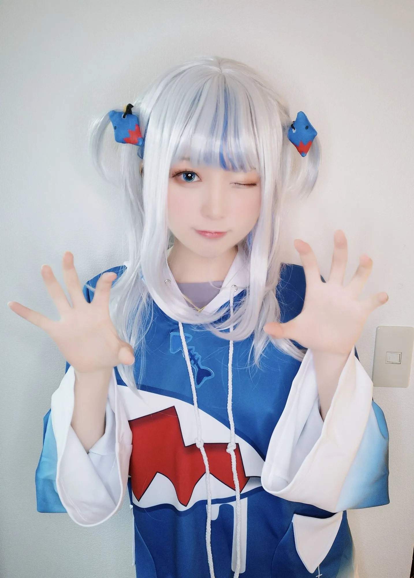 图片[3]-No.017-Gawer gura🦈コスプレ (がうる・ぐら) [14P]-coswz-cos王者
