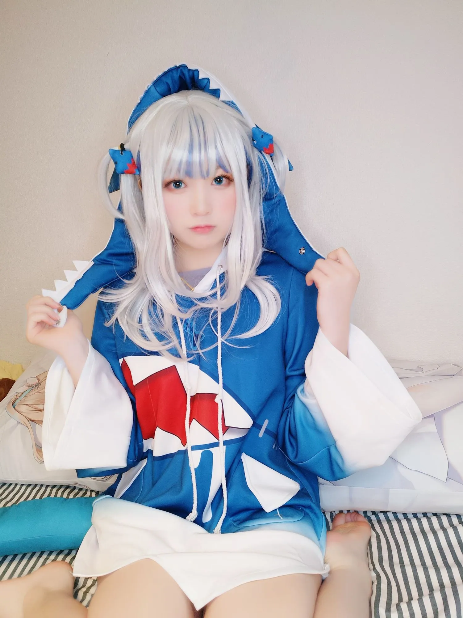 No.017-Gawer gura🦈コスプレ (がうる・ぐら) [14P]-图妖社