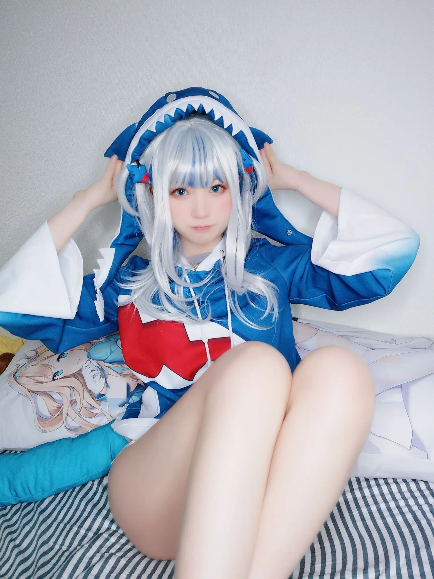 图片[5]-No.017-Gawer gura🦈コスプレ (がうる・ぐら) [14P]-coswz-cos王者