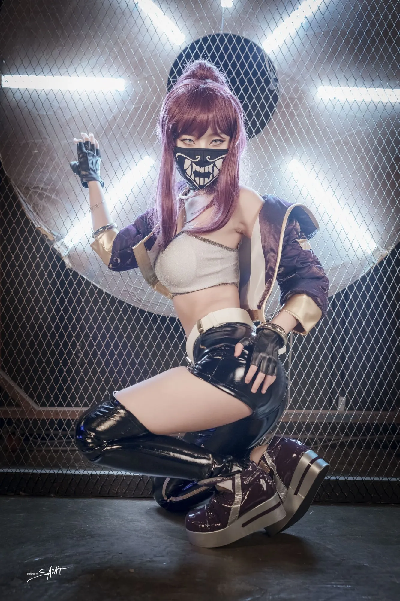 图片[2]-No.017-[SAINT Photolife] Vol.04 KDA Akali & Nier Automata 2B [65P]-coswz-cos王者