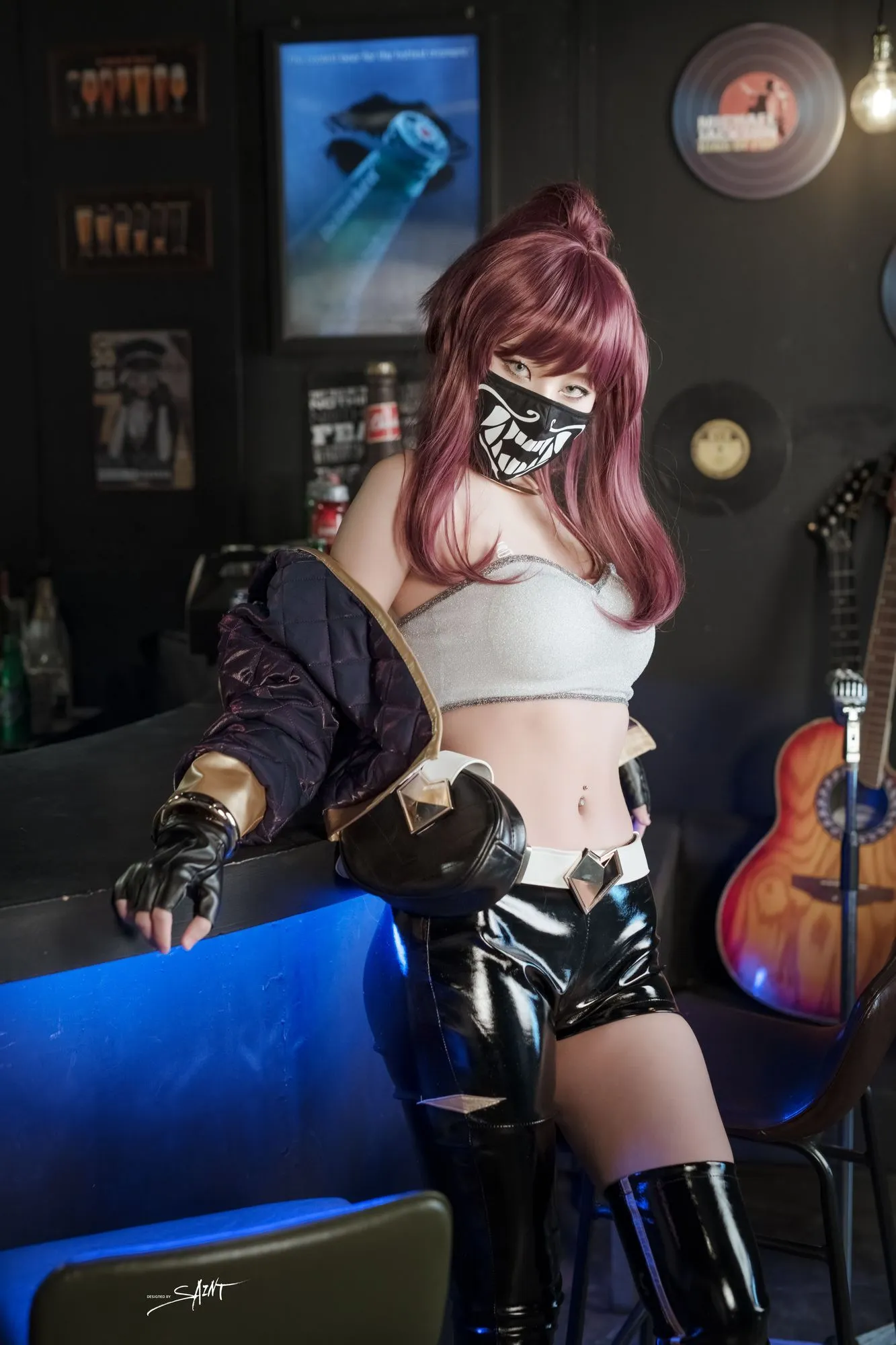 图片[4]-No.017-[SAINT Photolife] Vol.04 KDA Akali & Nier Automata 2B [65P]-coswz-cos王者