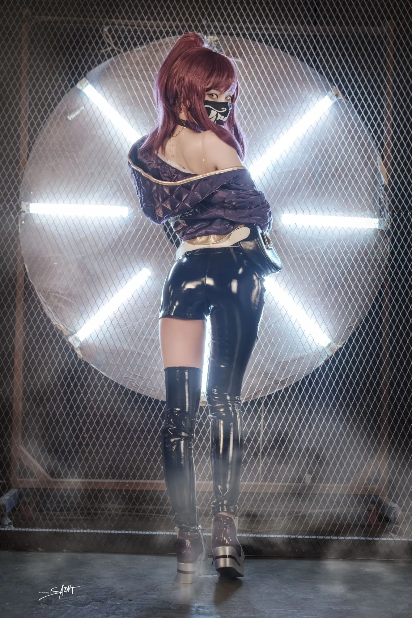 图片[6]-No.017-[SAINT Photolife] Vol.04 KDA Akali & Nier Automata 2B [65P]-coswz-cos王者
