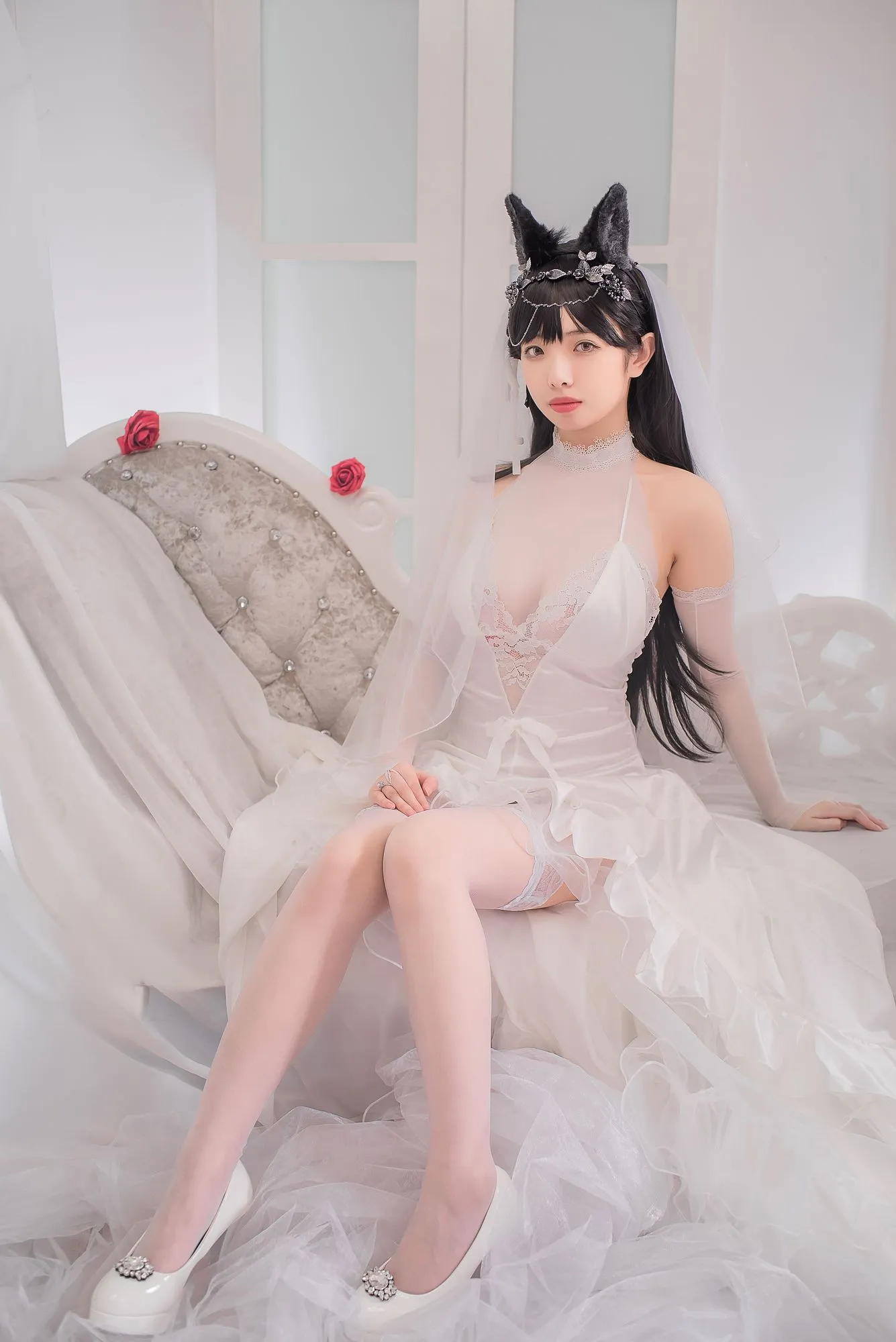 No.018-爱宕花嫁 [32P]-图妖社