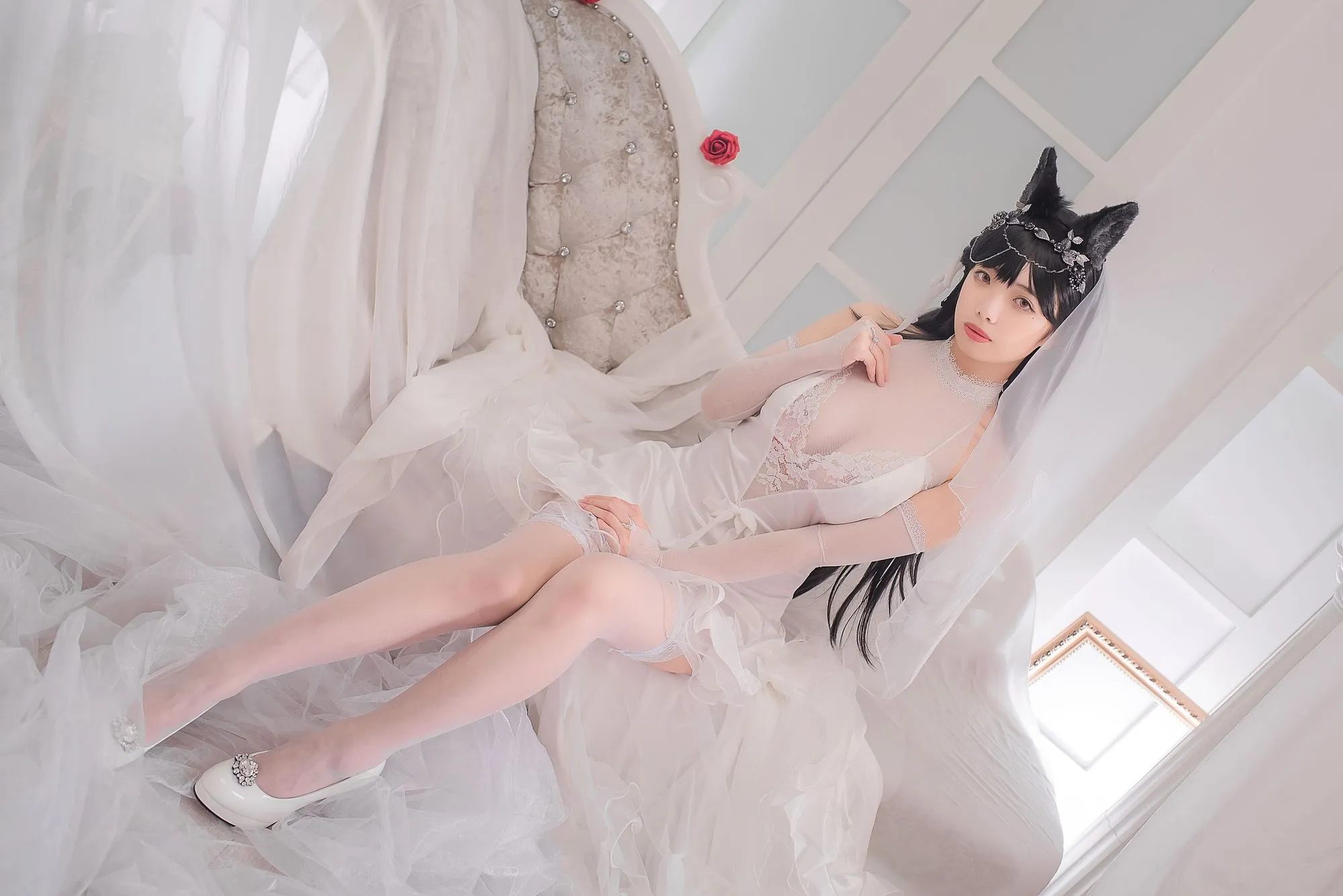 图片[3]-No.018-爱宕花嫁 [32P]-coswz-cos王者