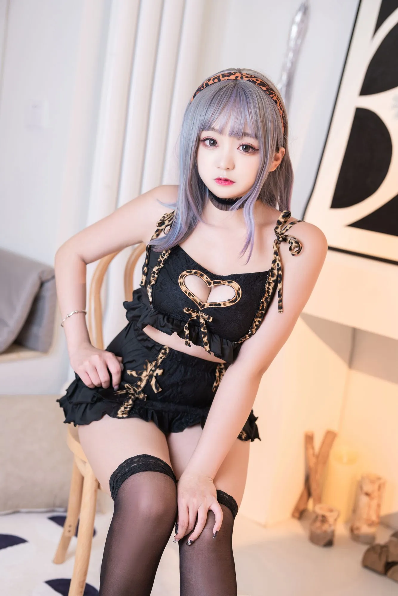 图片[2]-No.018-连体小豹纹 [40P]-coswz-cos王者
