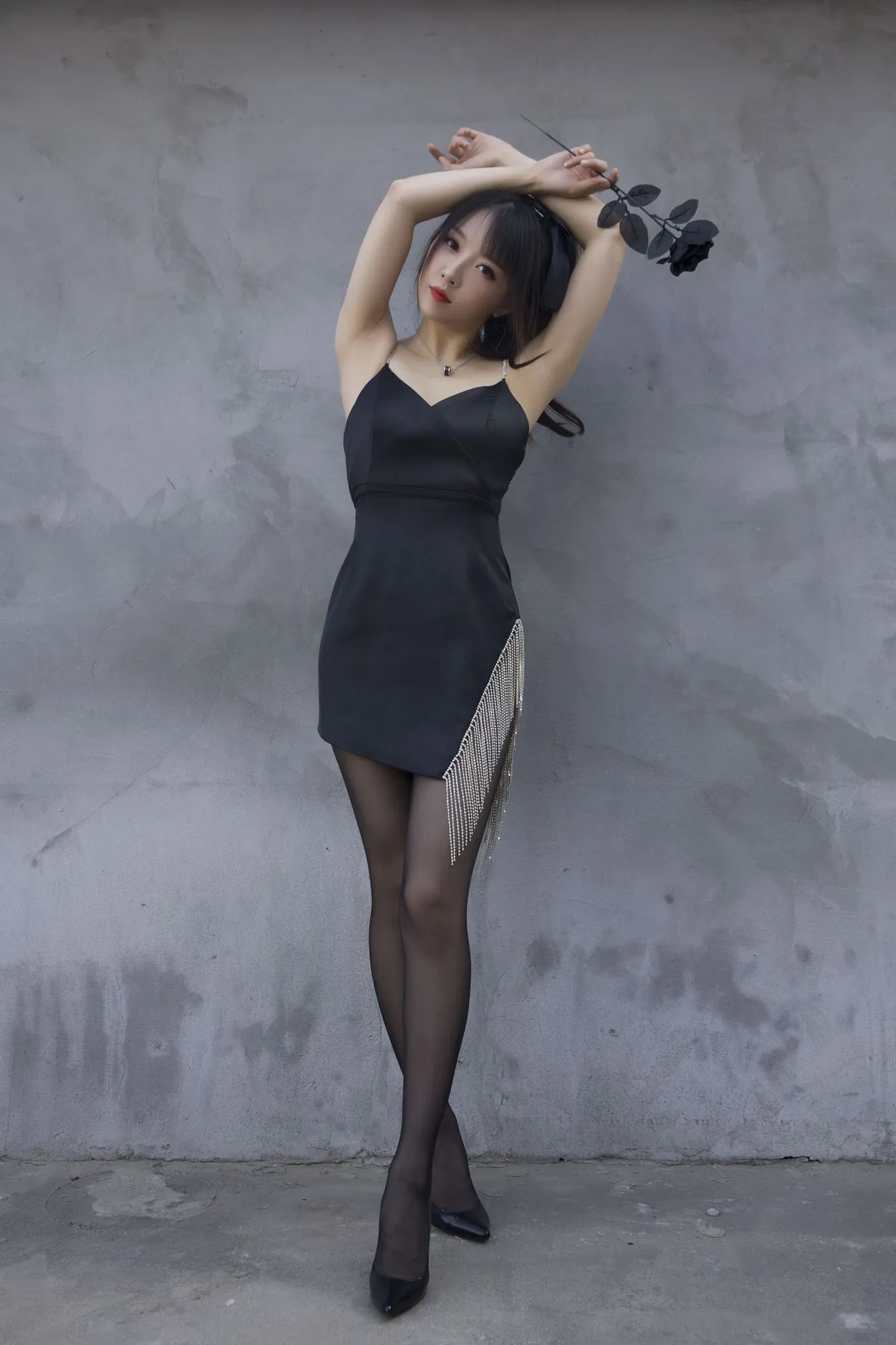 图片[5]-No.018-黑色流苏 [32P]-coswz-cos王者