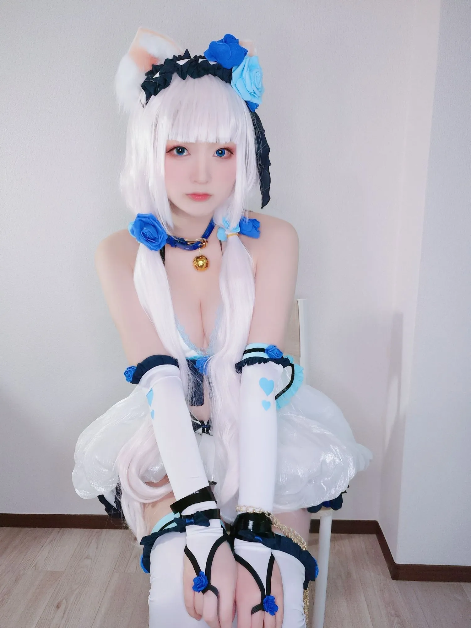 图片[2]-No.019-バニラちゃん💙 (ネコぱら) [22P]-coswz-cos王者