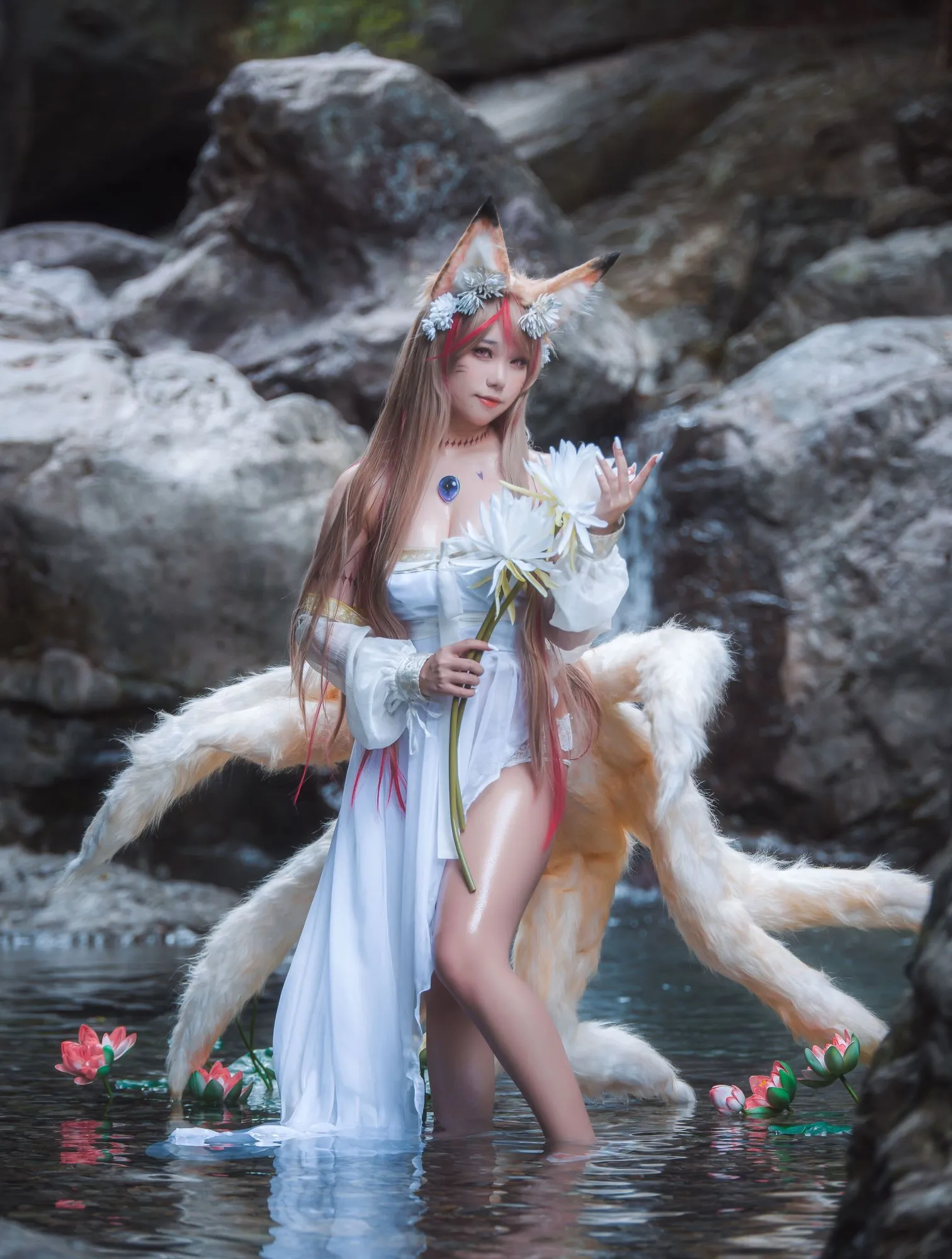 No.019-天命之子 玉藻前 [40P 1V]-图妖社