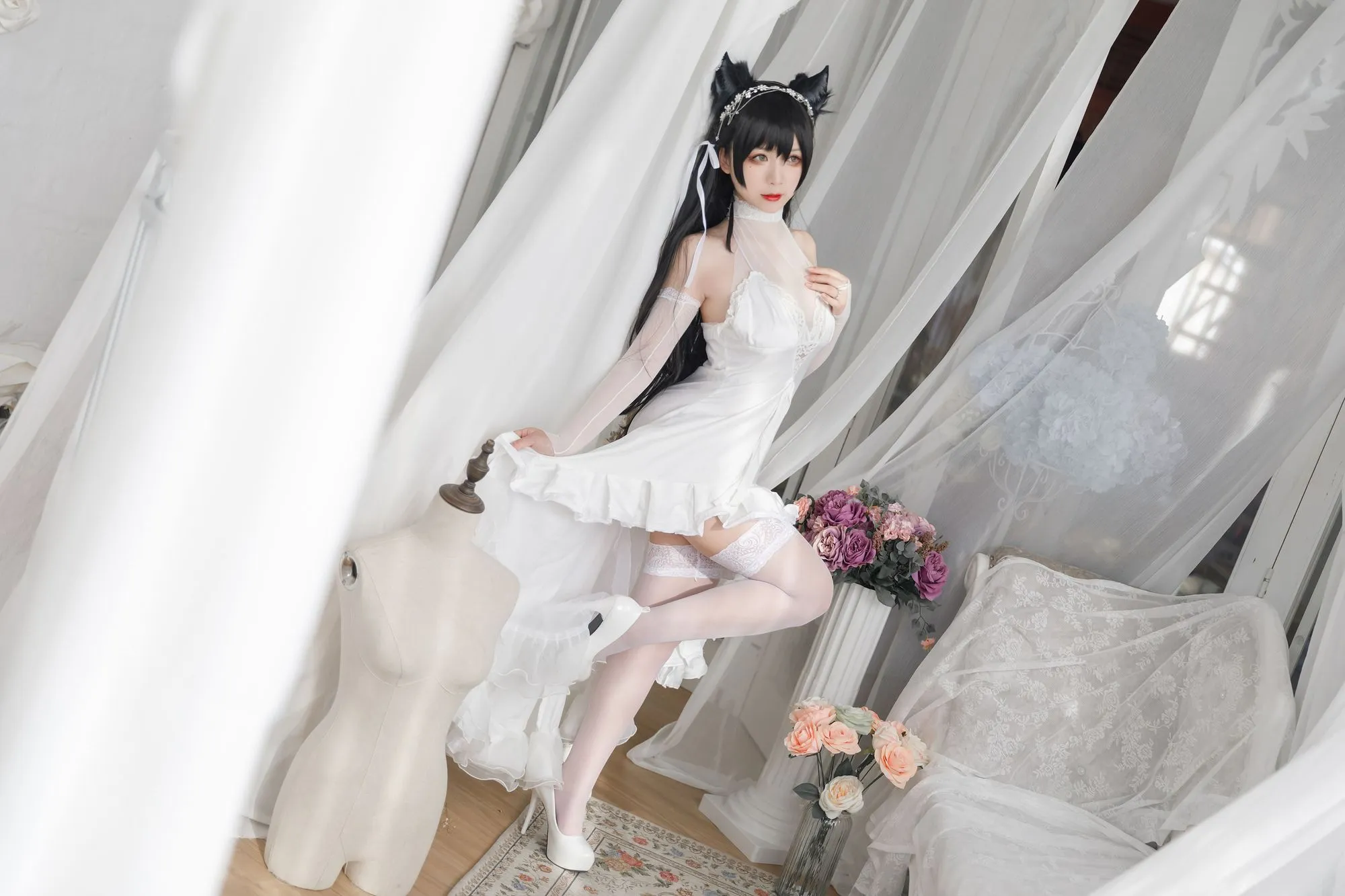 图片[2]-No.019-爱宕花嫁 [19P]-coswz-cos王者