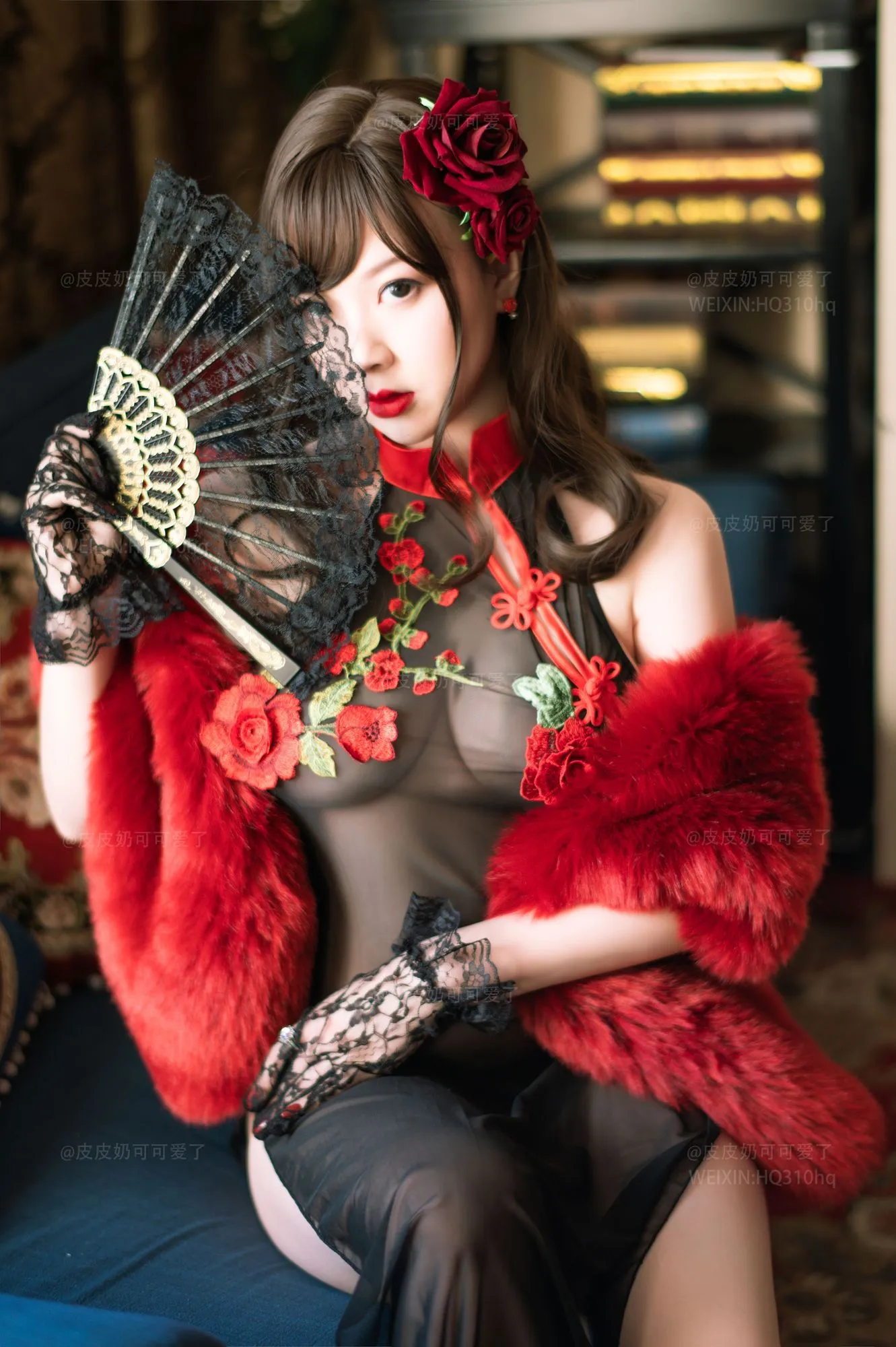 图片[3]-No.019-玫瑰 [50P]-coswz-cos王者