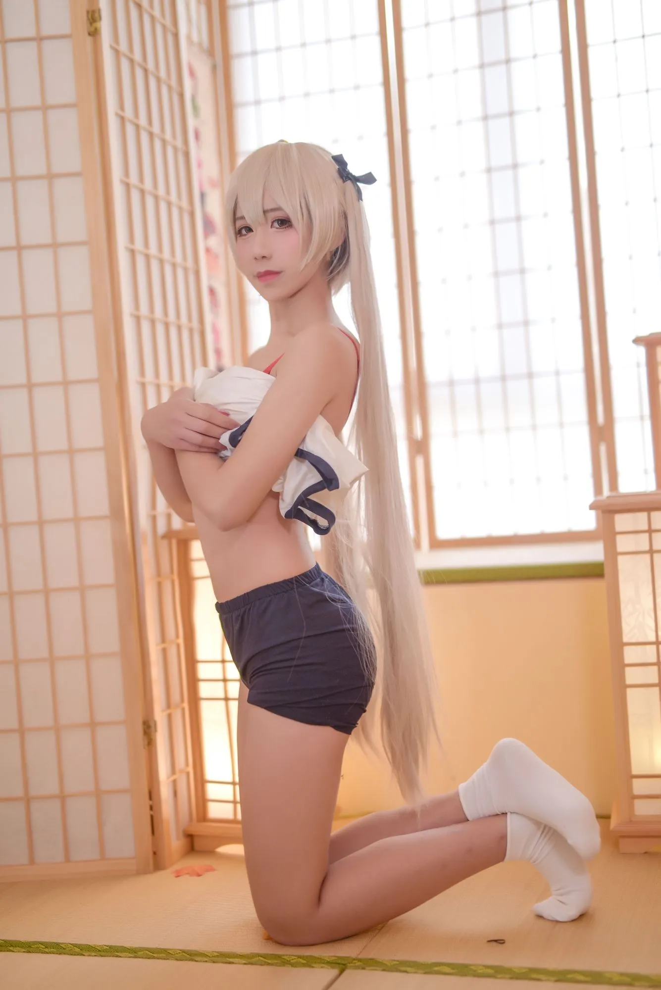 图片[4]-No.019-穹妹体操服 [28P]-coswz-cos王者