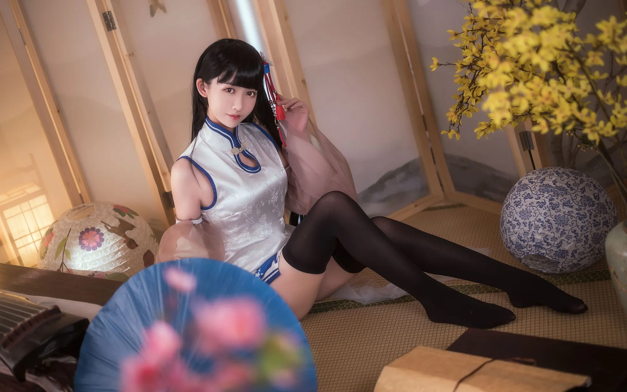 图片[2]-No.020-碧蓝华裳 逸仙 [16P]-coswz-cos王者