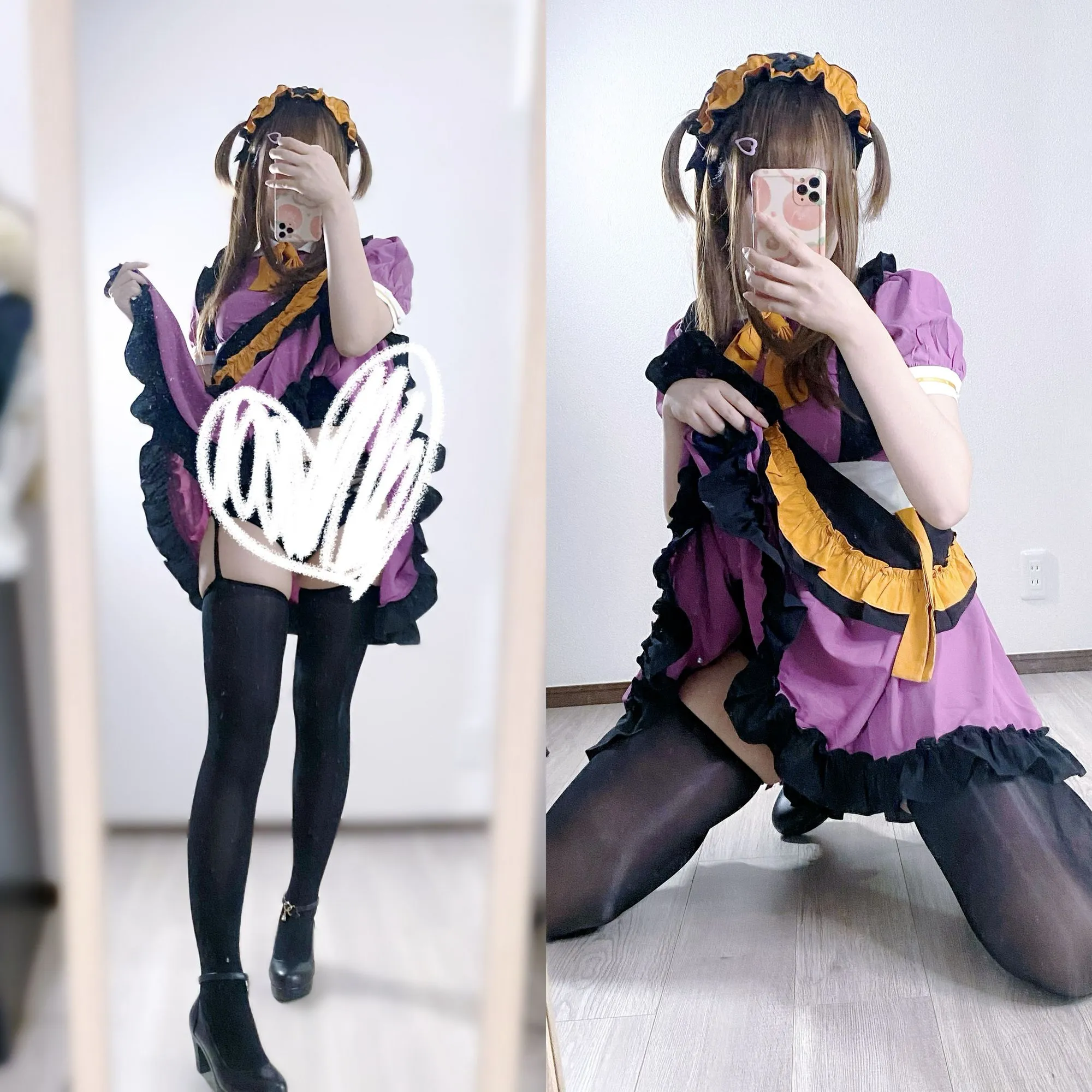 图片[2]-No.023-ハロウィンメイド全身写真❣️ [49P]-coswz-cos王者