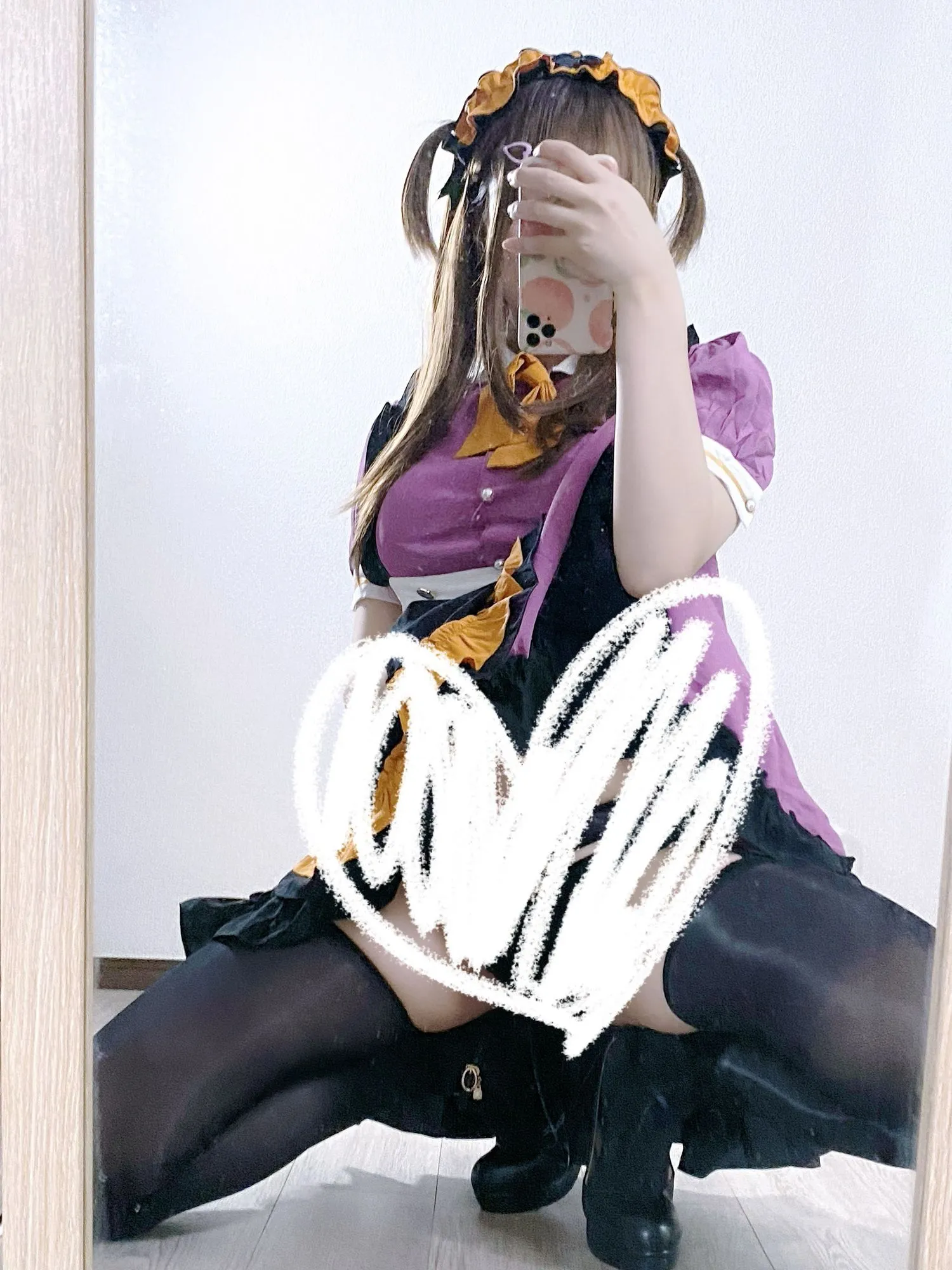 图片[3]-No.023-ハロウィンメイド全身写真❣️ [49P]-coswz-cos王者