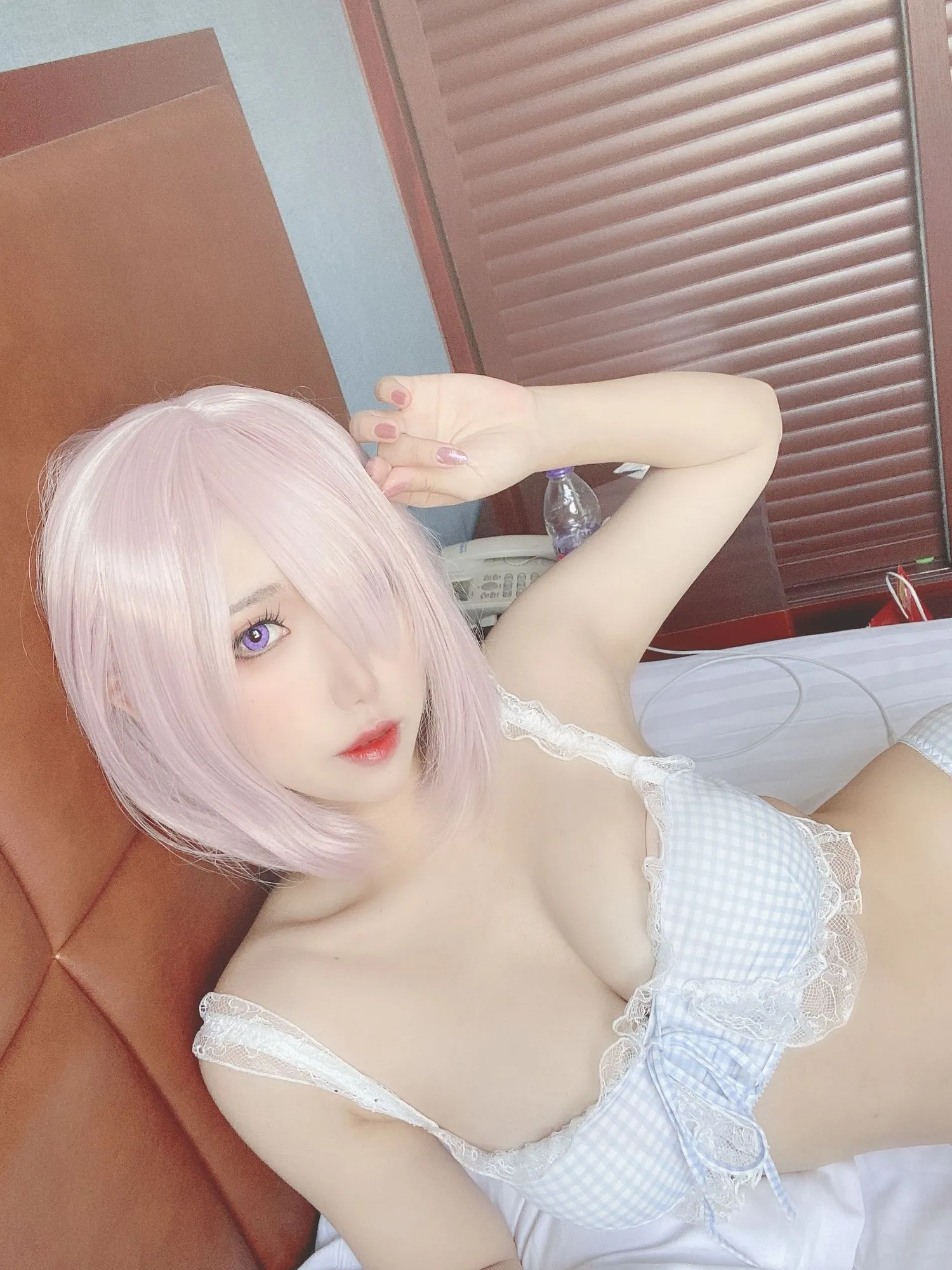 图片[2]-No.023-蓝格子小清新 [22P]-coswz-cos王者