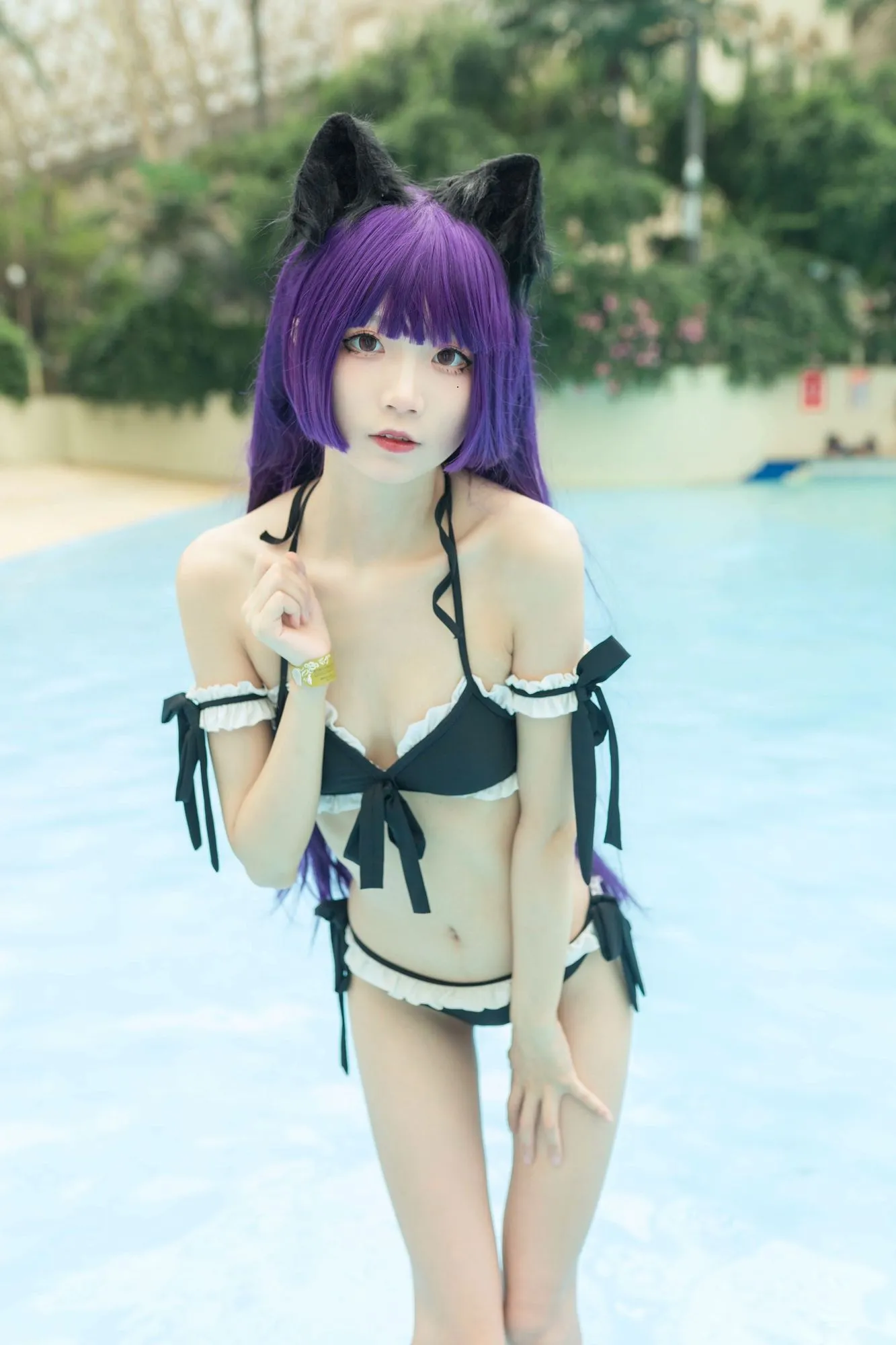 No.023-黑猫泳装 [12P]-图妖社