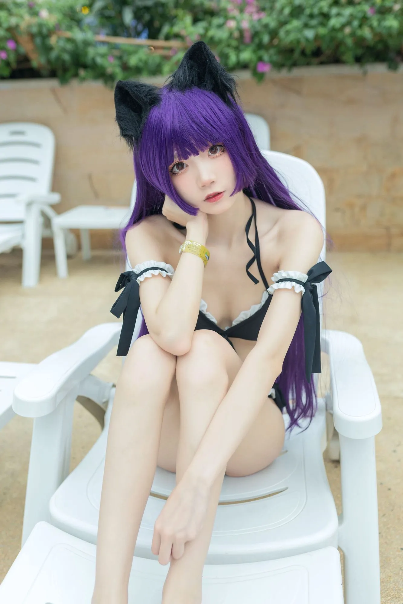 图片[4]-No.023-黑猫泳装 [12P]-coswz-cos王者