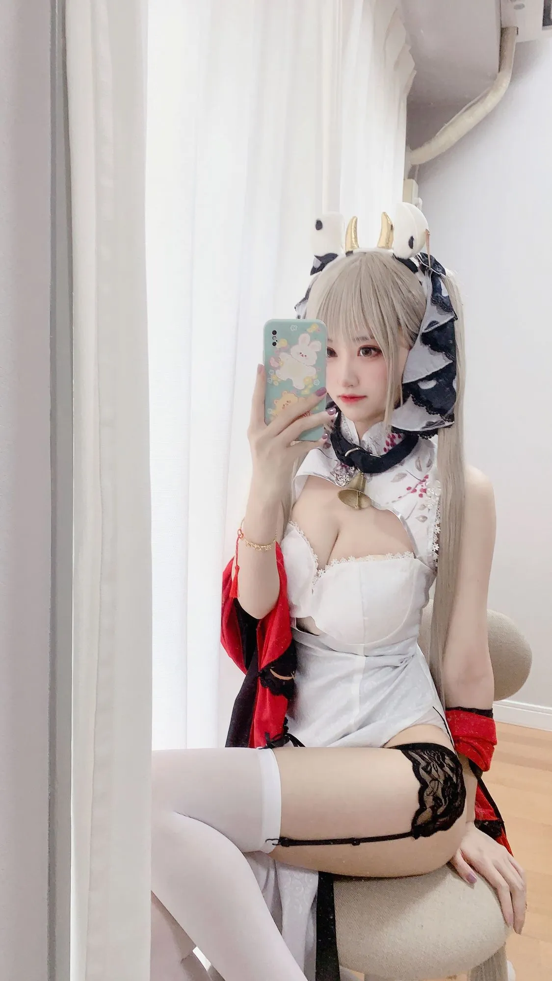图片[2]-No.024-可畏旗袍对镜拍 [13P]-coswz-cos王者