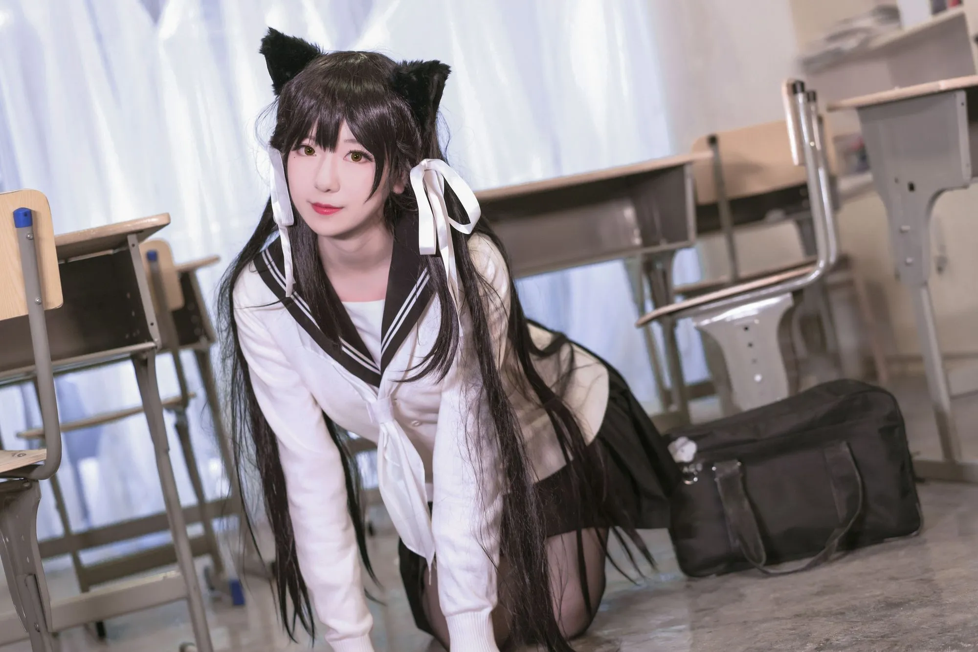 图片[3]-No.024-爱宕制服 [10P]-coswz-cos王者
