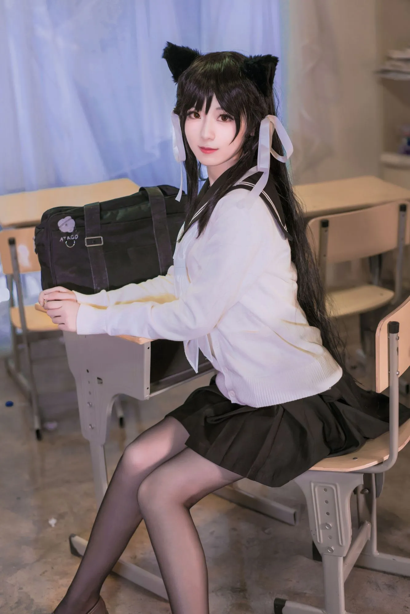 图片[4]-No.024-爱宕制服 [10P]-coswz-cos王者