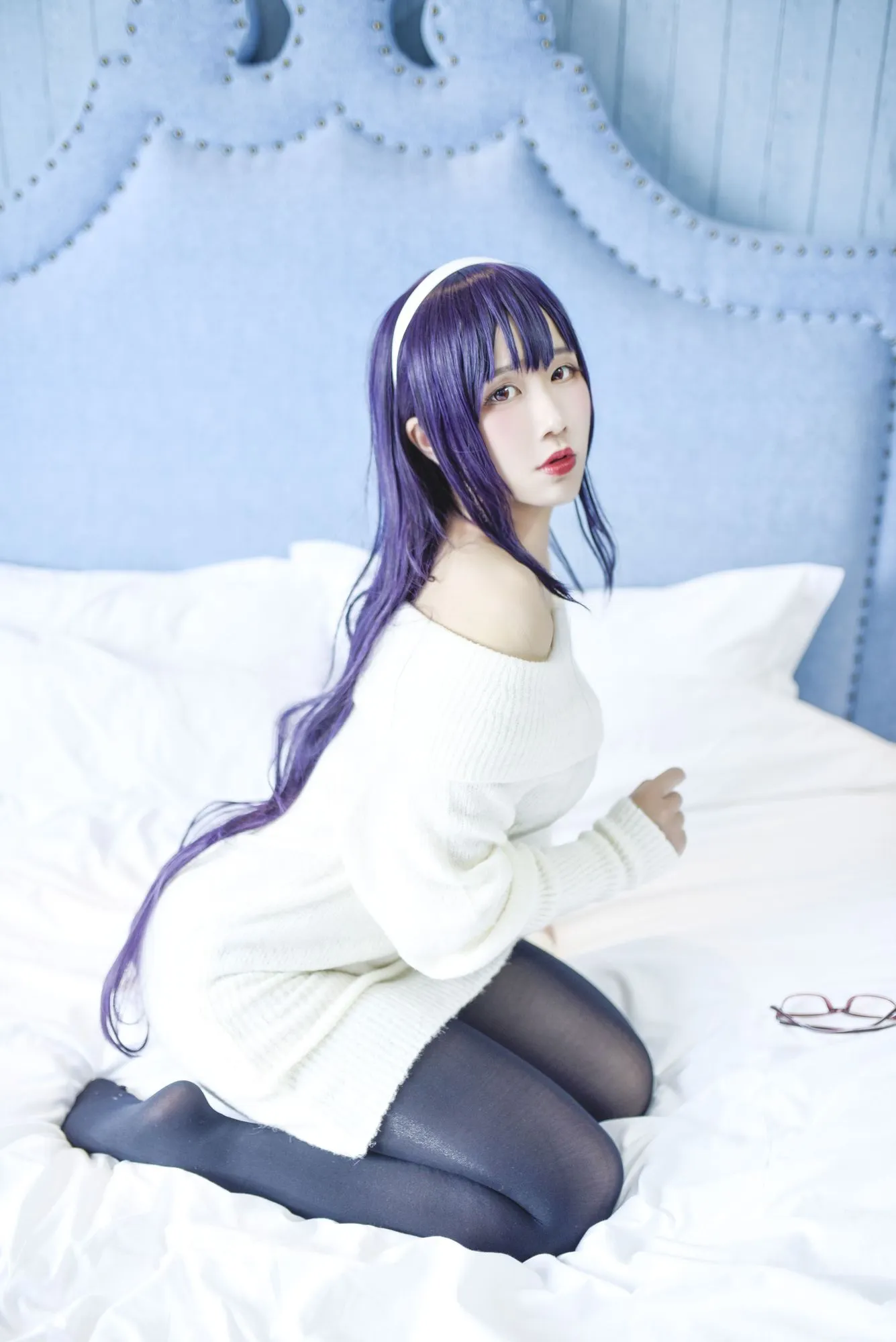 图片[4]-No.025-毛衣学姐 [27P]-coswz-cos王者