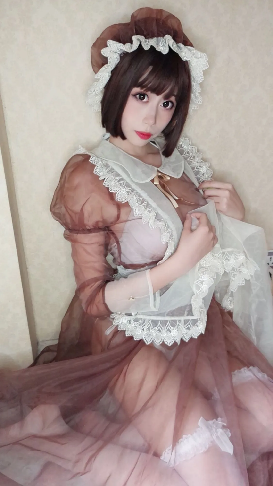 图片[2]-No.026-自撮り Vol.005 透明女仆 [41P 4V]-coswz-cos王者