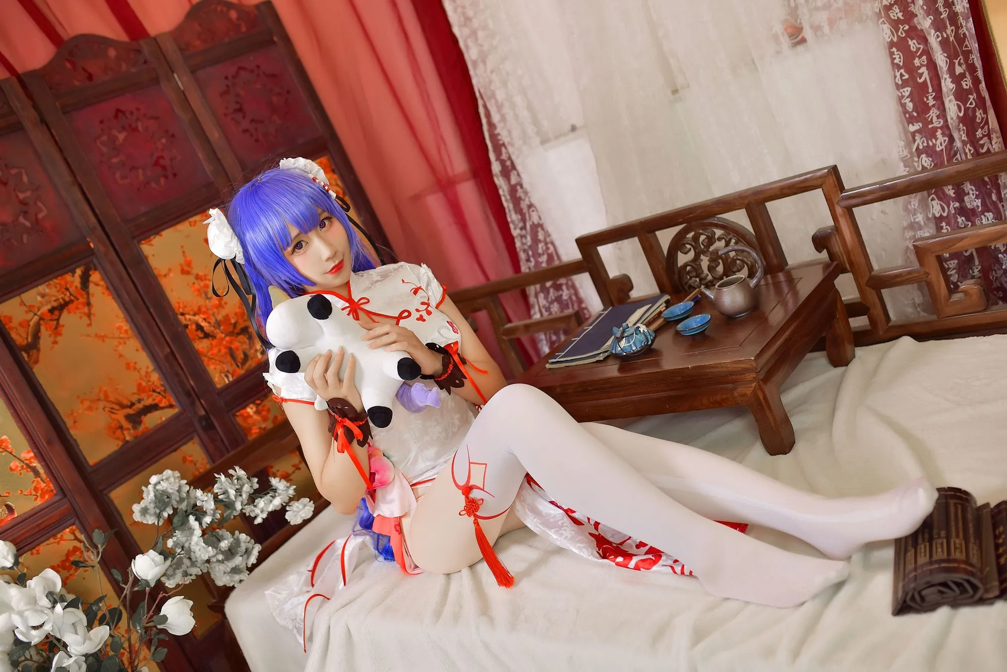 图片[4]-No.027-旗袍独角兽 [8P]-coswz-cos王者