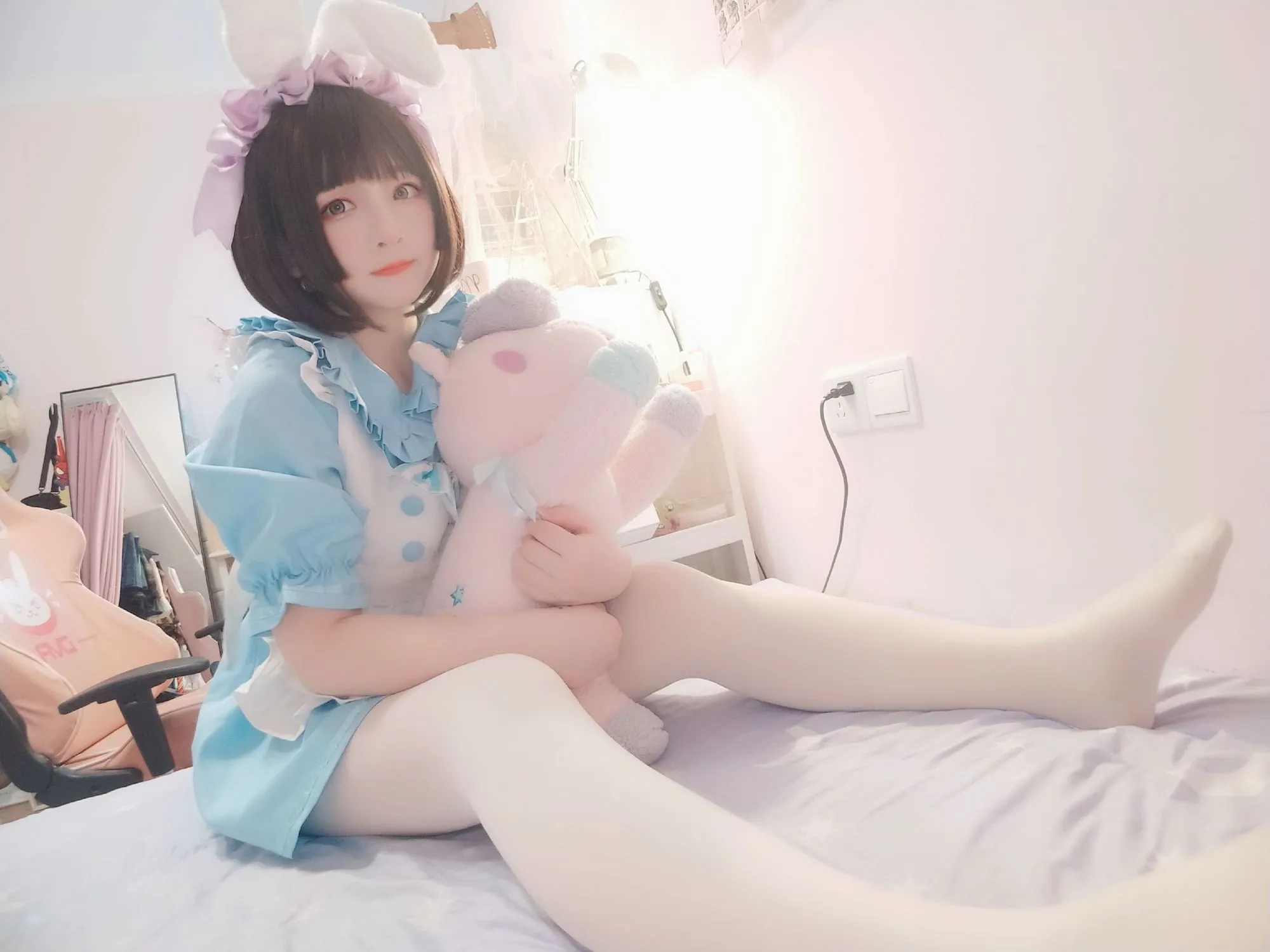 No.027-白丝女仆 [49P 4V]-图妖社
