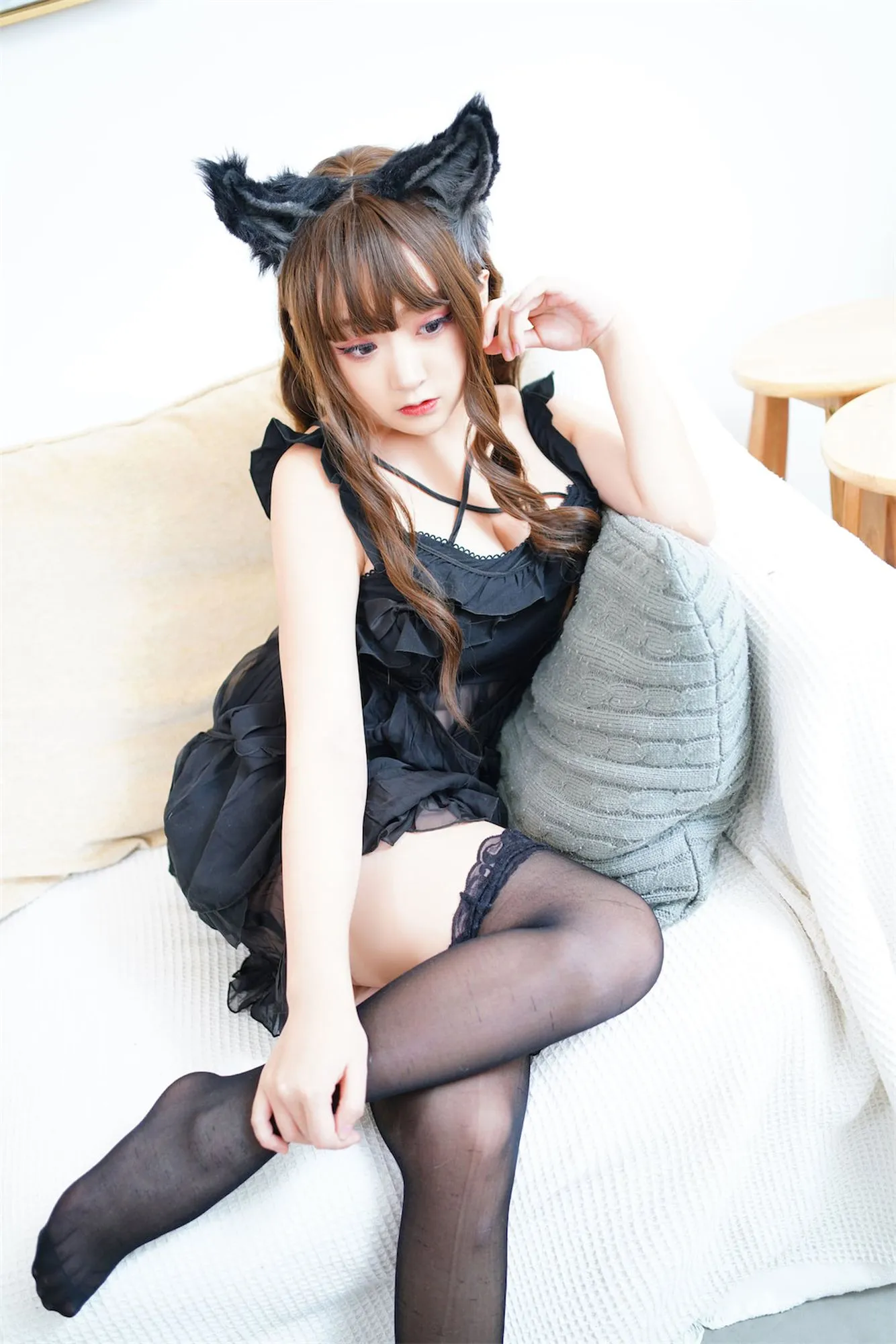 图片[2]-No.027-黑色狼耳 [45P]-coswz-cos王者