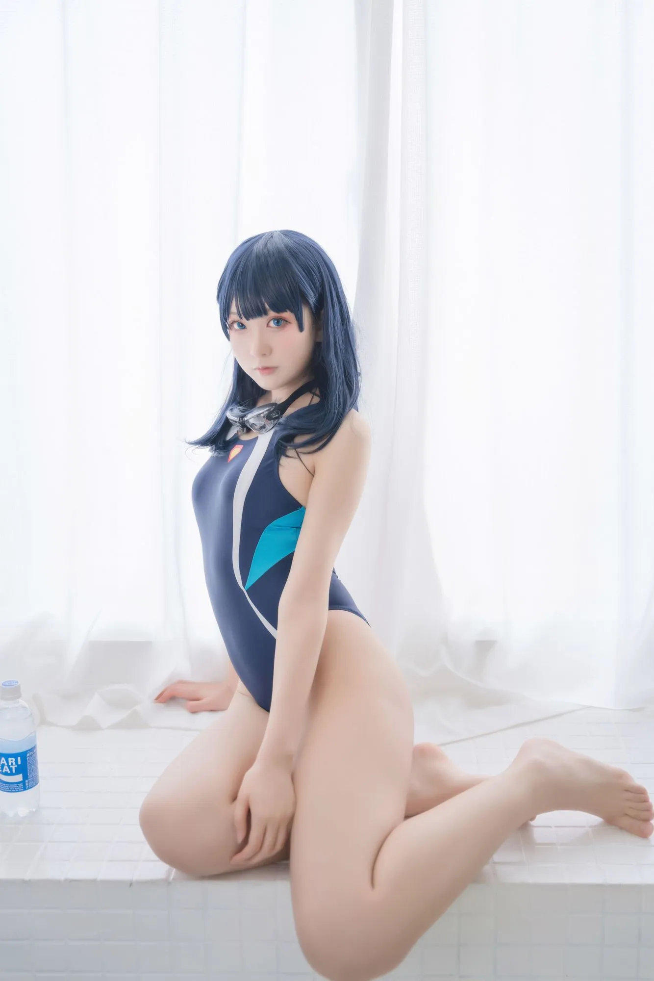 图片[2]-No.028-宝多六花競泳水着 コラボ写真集に収録分 [14P]-coswz-cos王者
