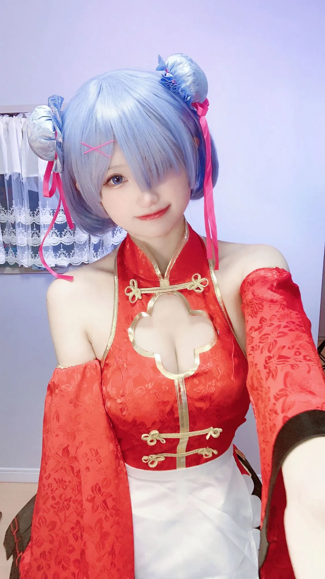 图片[4]-No.028-蕾姆旗袍仆 [13P]-coswz-cos王者