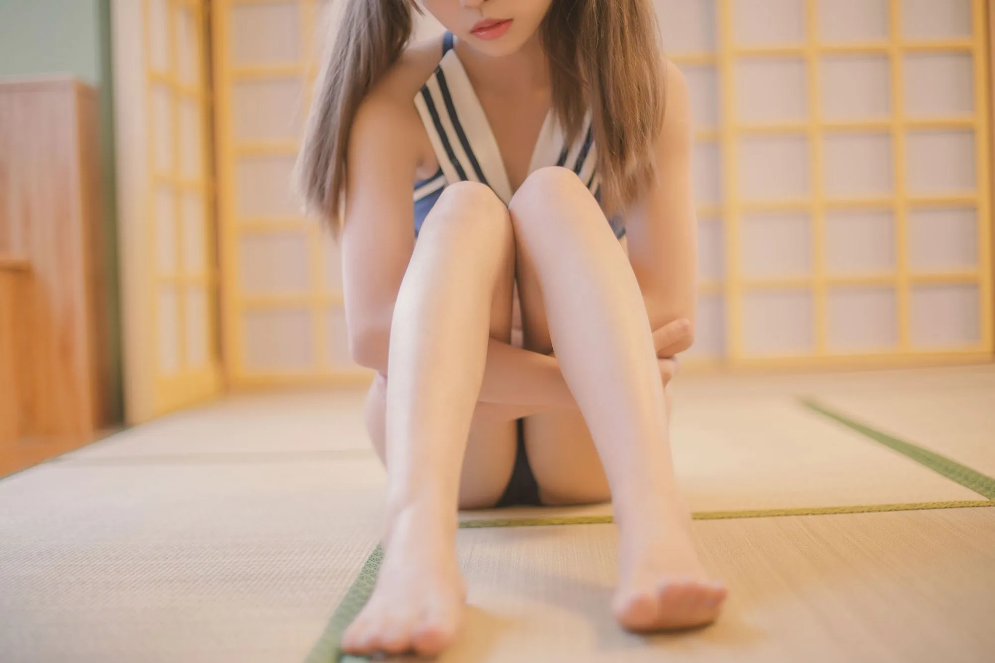 No.029-蓝白泳装 [22P]-图妖社