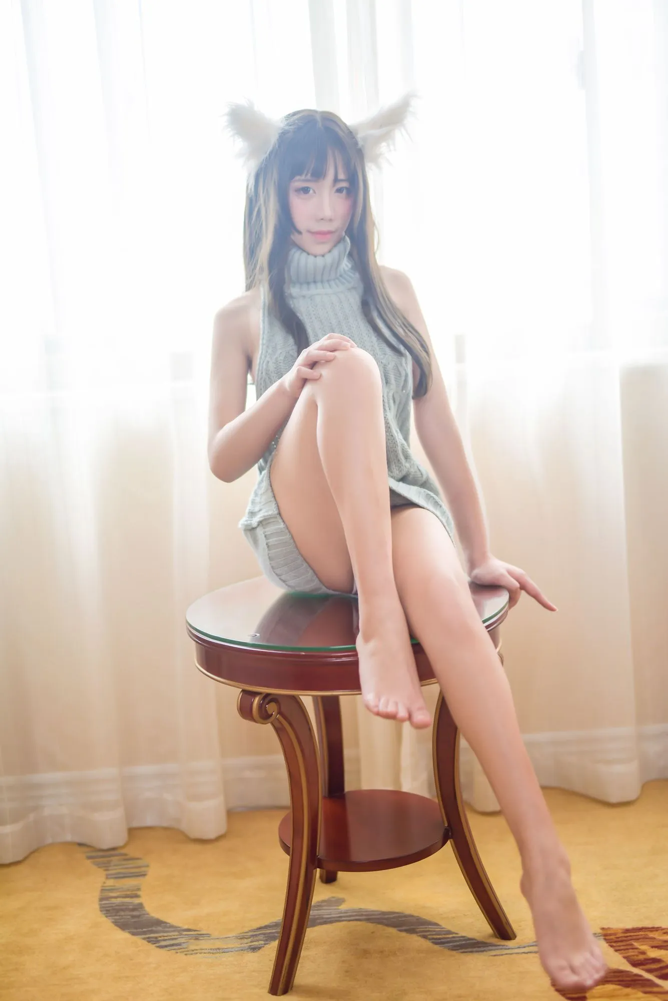 图片[2]-No.029-露背毛衣 [42P]-coswz-cos王者