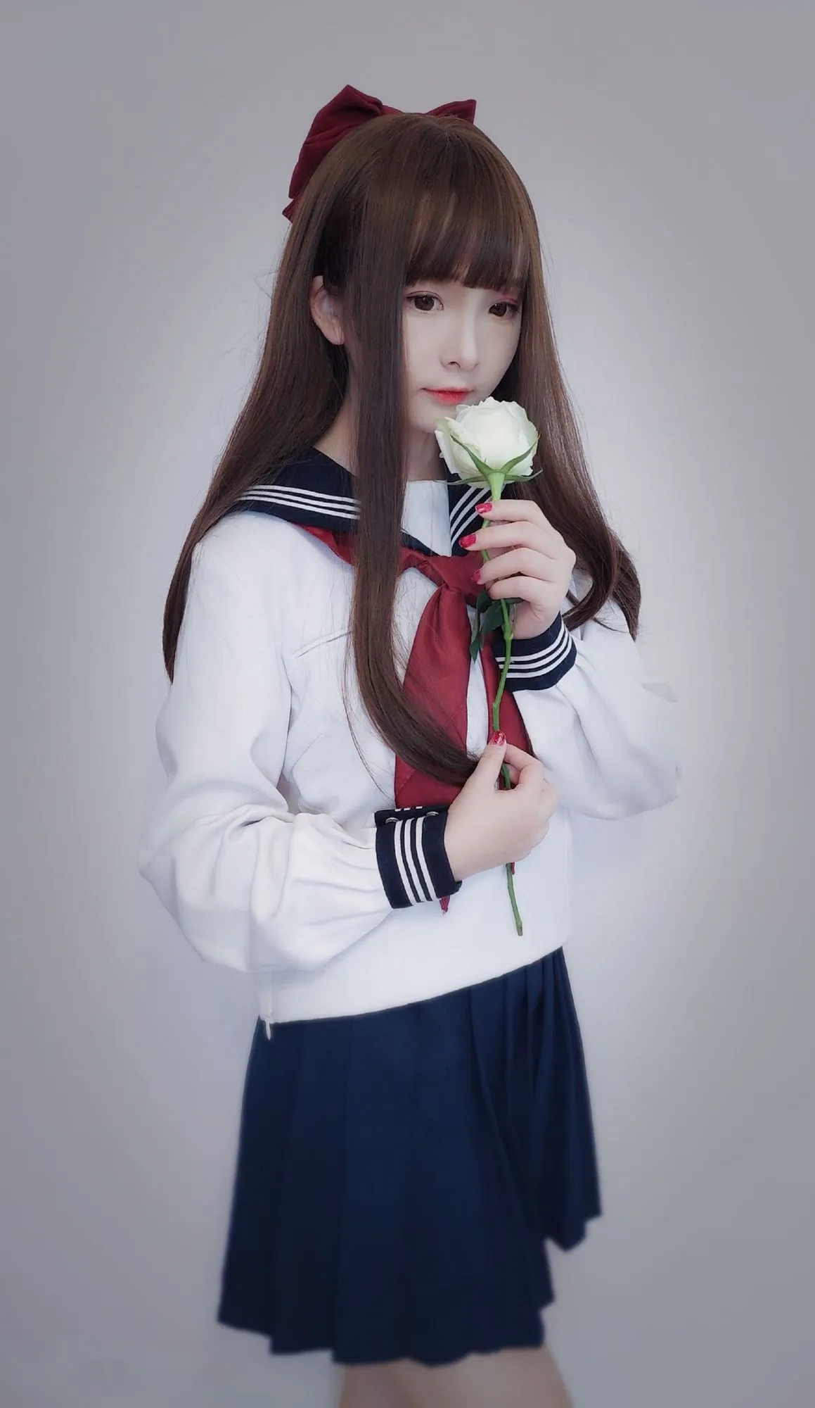 图片[3]-No.030-黑白jk [31P]-coswz-cos王者