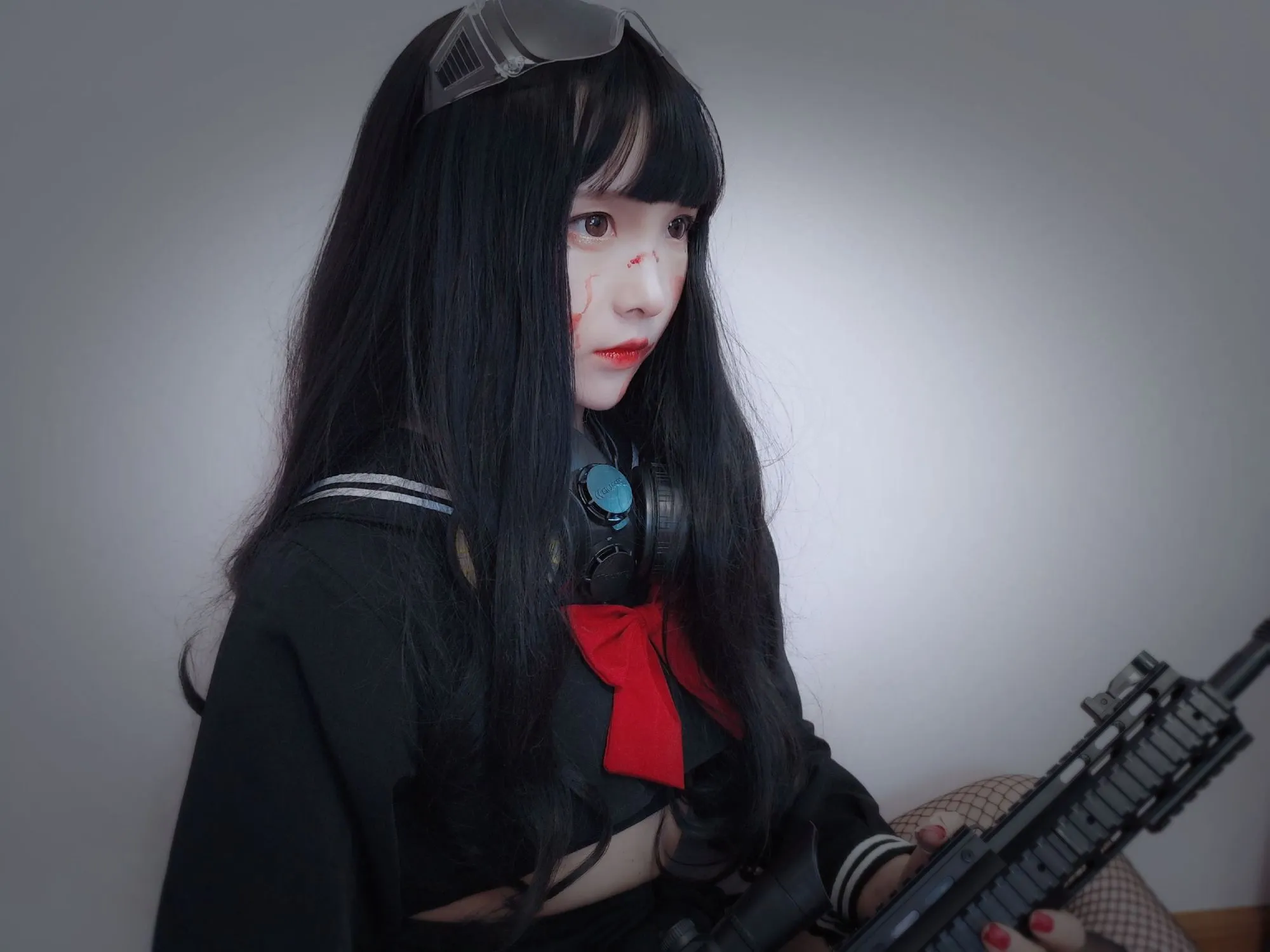 图片[5]-No.030-黑白jk [31P]-coswz-cos王者