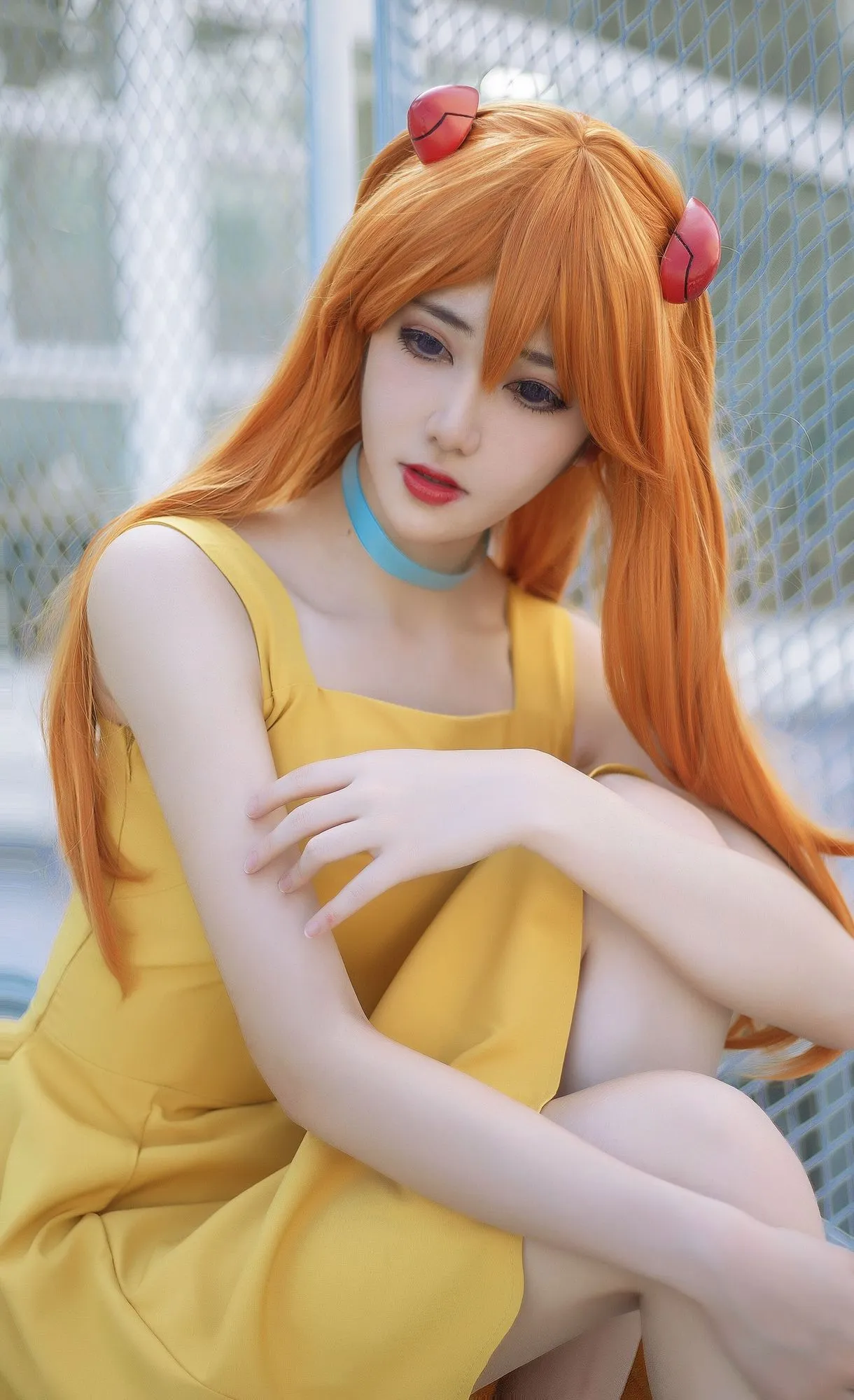 图片[4]-No.031-明日香黄裙 [12P]-coswz-cos王者