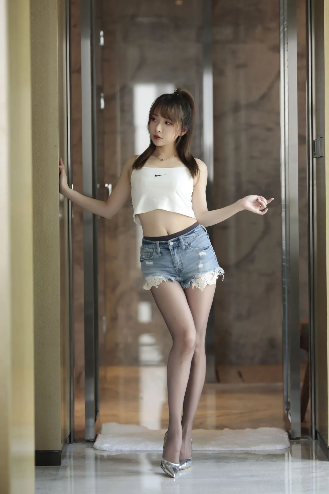 图片[2]-No.031-露娜de牛仔小裤裤 [84P]-coswz-cos王者