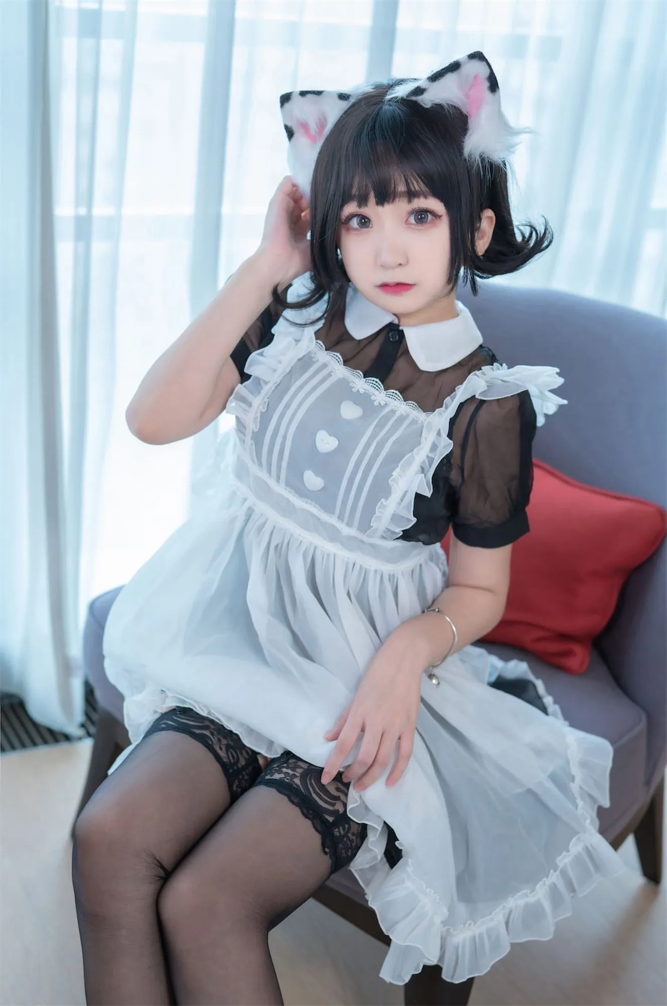 No.034-奶牛猫女仆 [46P]-图妖社