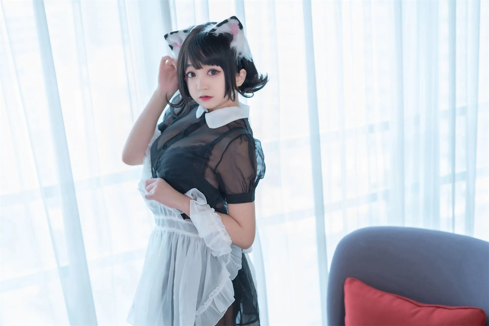 图片[5]-No.034-奶牛猫女仆 [46P]-coswz-cos王者