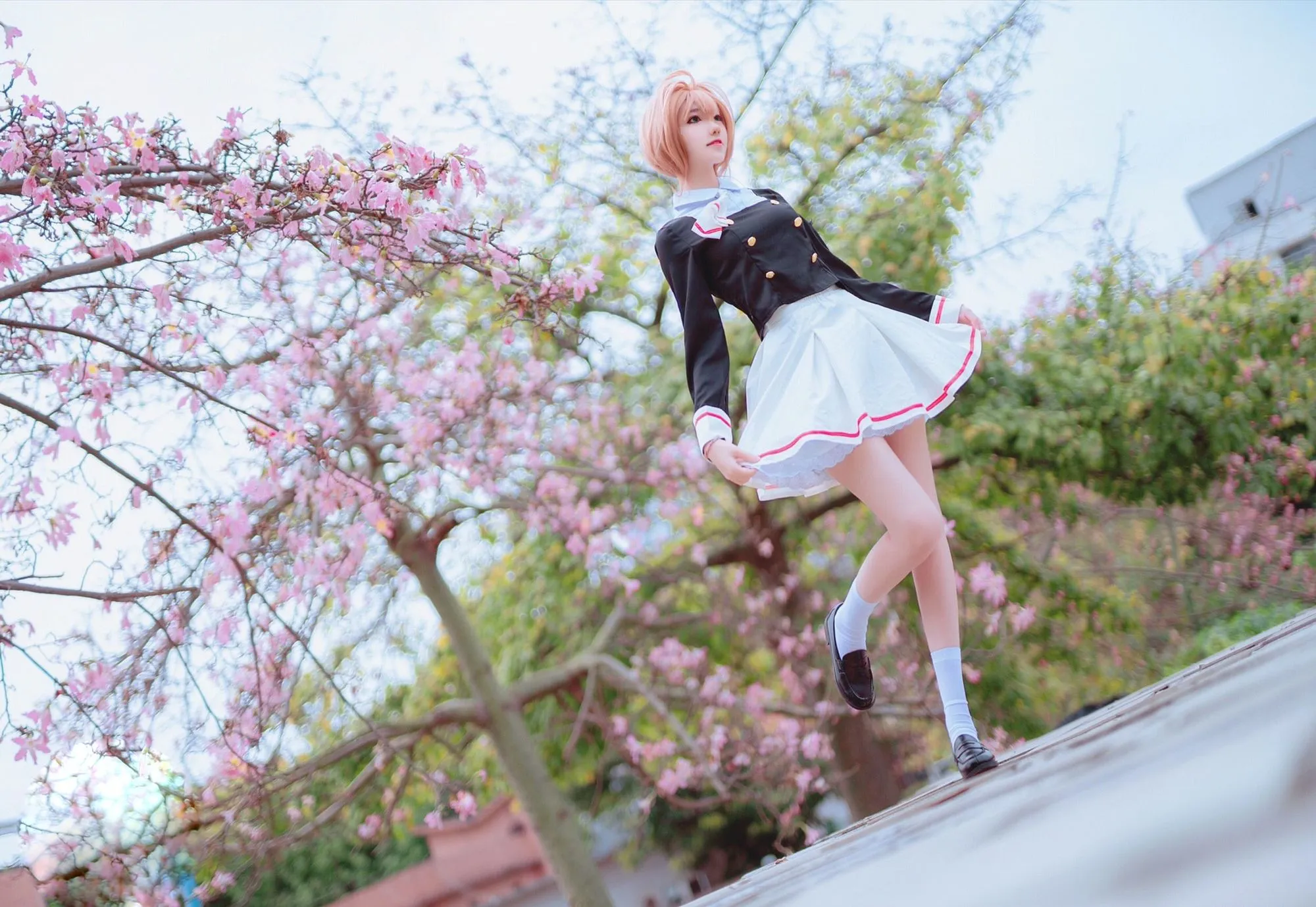 图片[2]-No.034-木之本樱制服 [9P]-coswz-cos王者