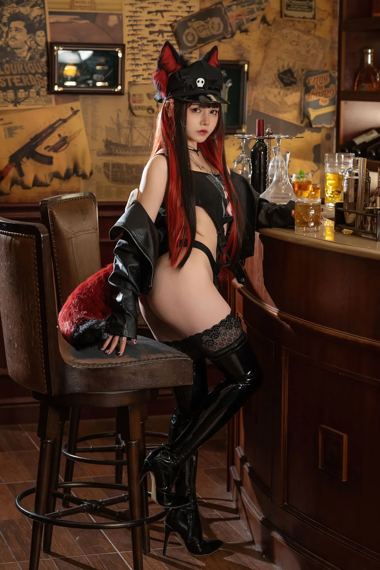 No.035-幻想兽娘集月食 火狄娅 [23P]-图妖社