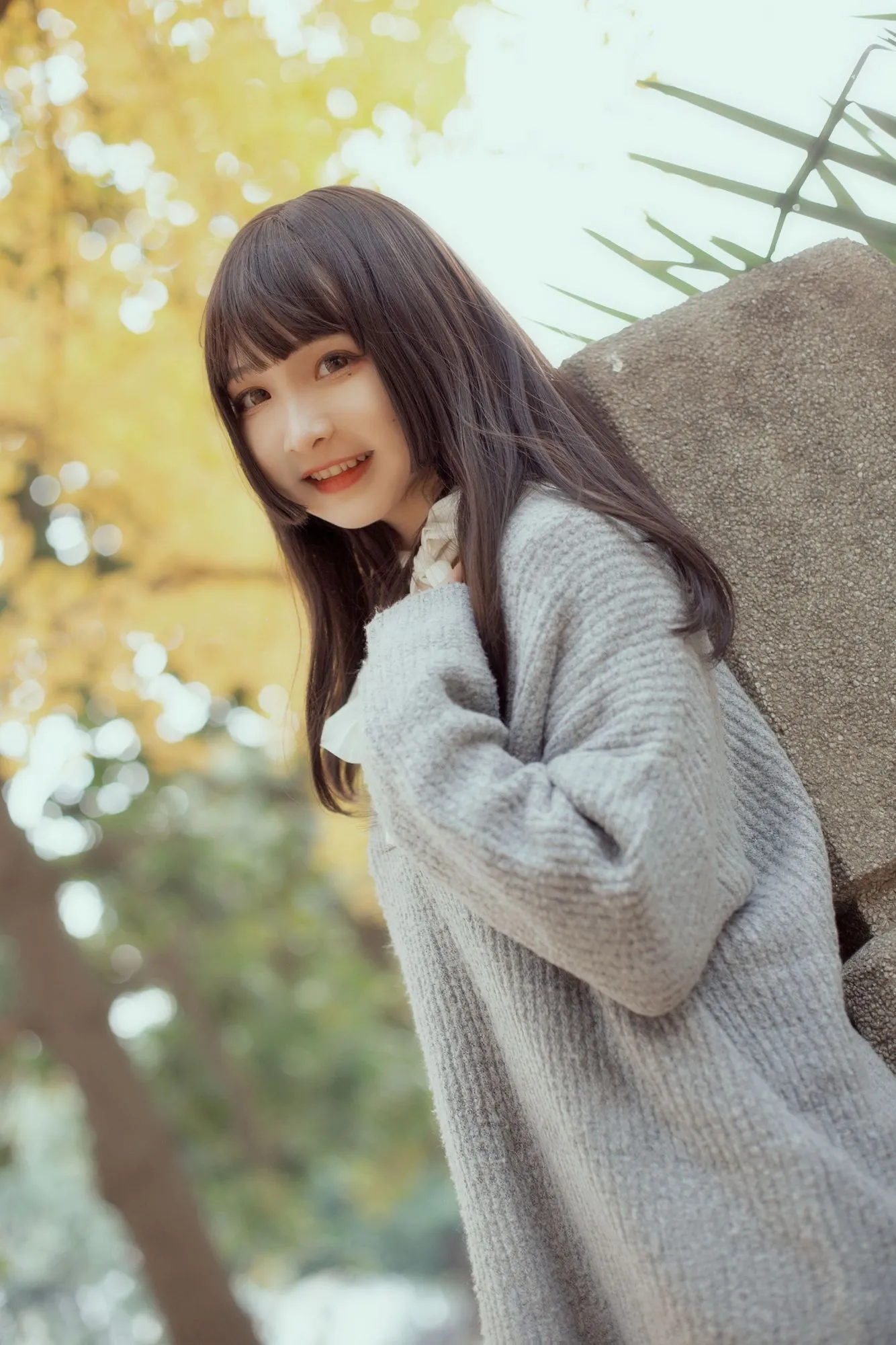 图片[4]-No.036-银杏树下 [21P]-coswz-cos王者