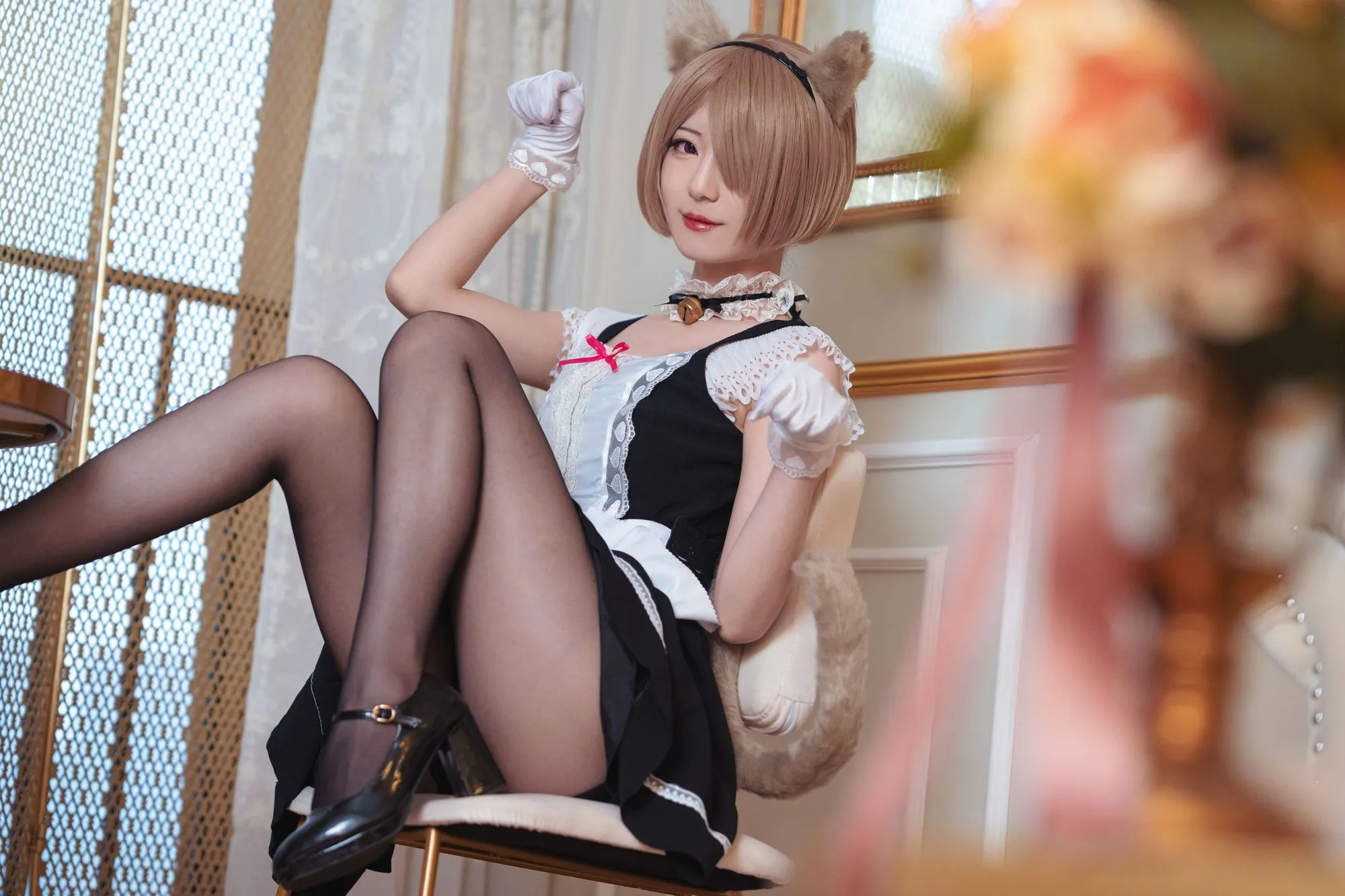 图片[3]-No.038-丽塔 女仆 [34P]-coswz-cos王者