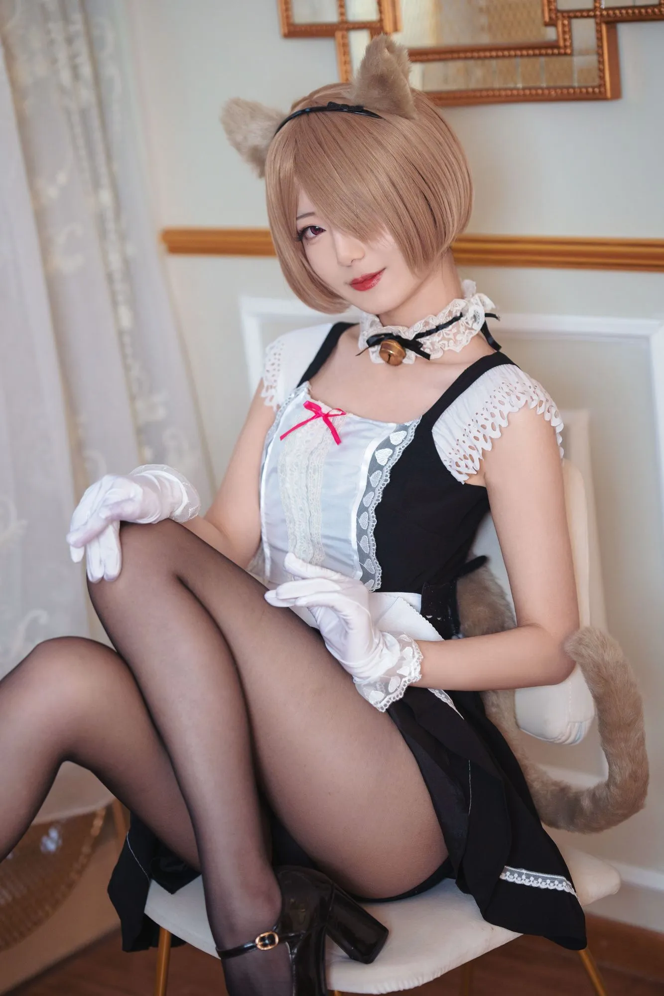 图片[4]-No.038-丽塔 女仆 [34P]-coswz-cos王者