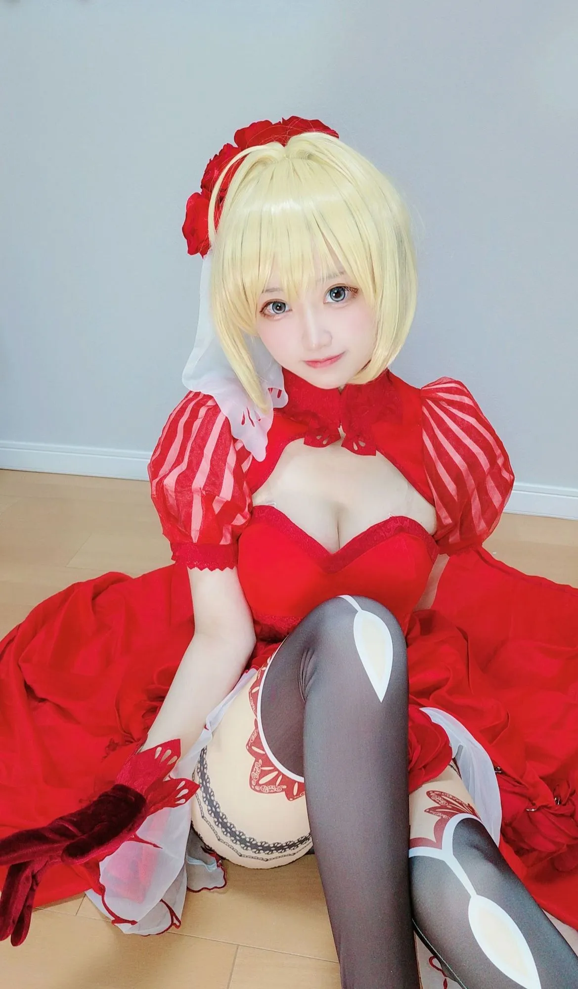 图片[3]-No.038-尼禄红礼服 [11P]-coswz-cos王者