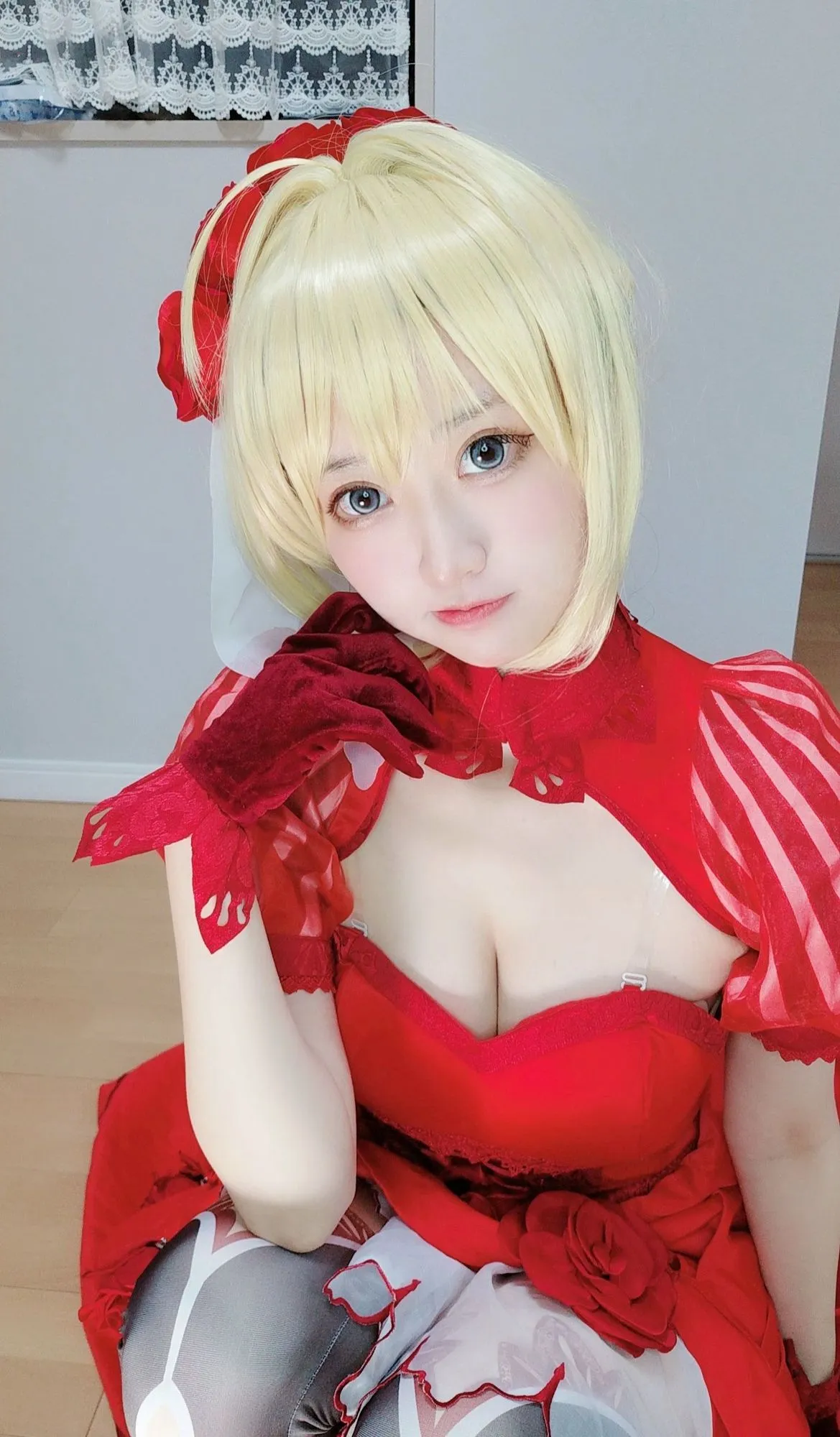图片[5]-No.038-尼禄红礼服 [11P]-coswz-cos王者