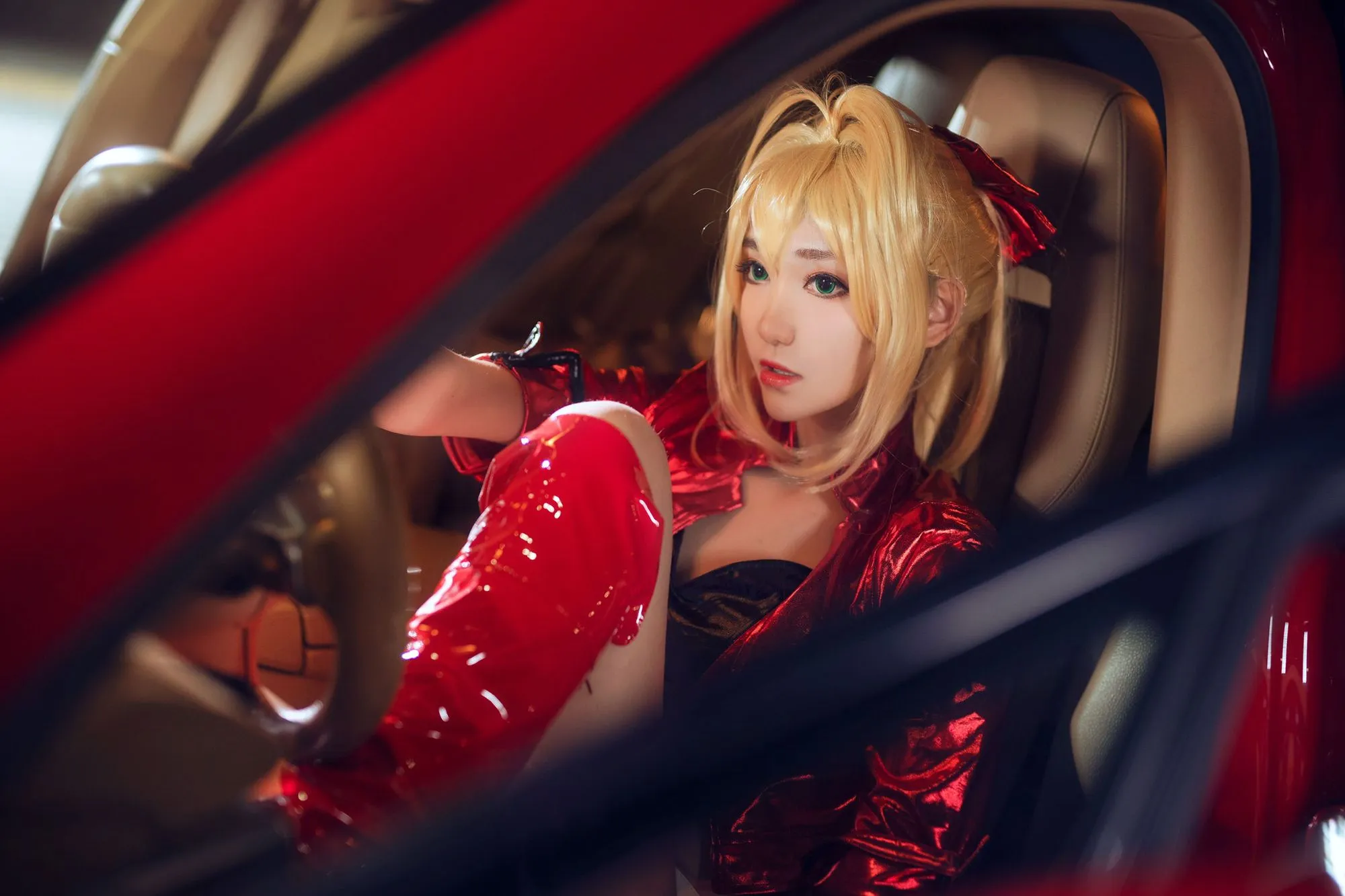图片[5]-No.039-尼禄赛车娘 [19P]-coswz-cos王者