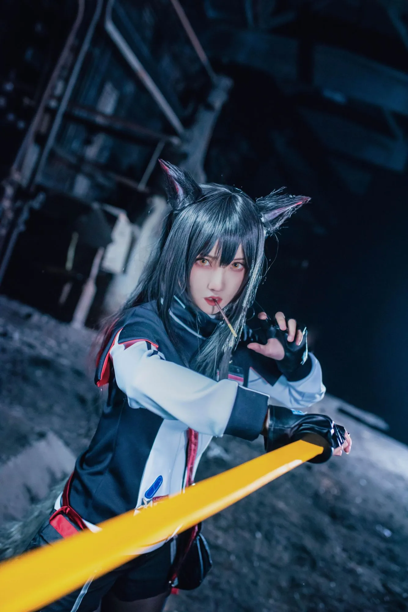 图片[2]-No.044-明日方舟 双狼组拉普兰德德克萨斯 [36P]-coswz-cos王者